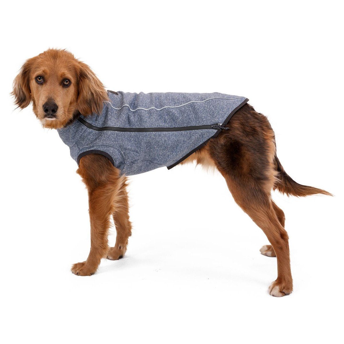 Ruffwear Hundepullover Hundepullover Hemp Hound Sweater Slate Blue