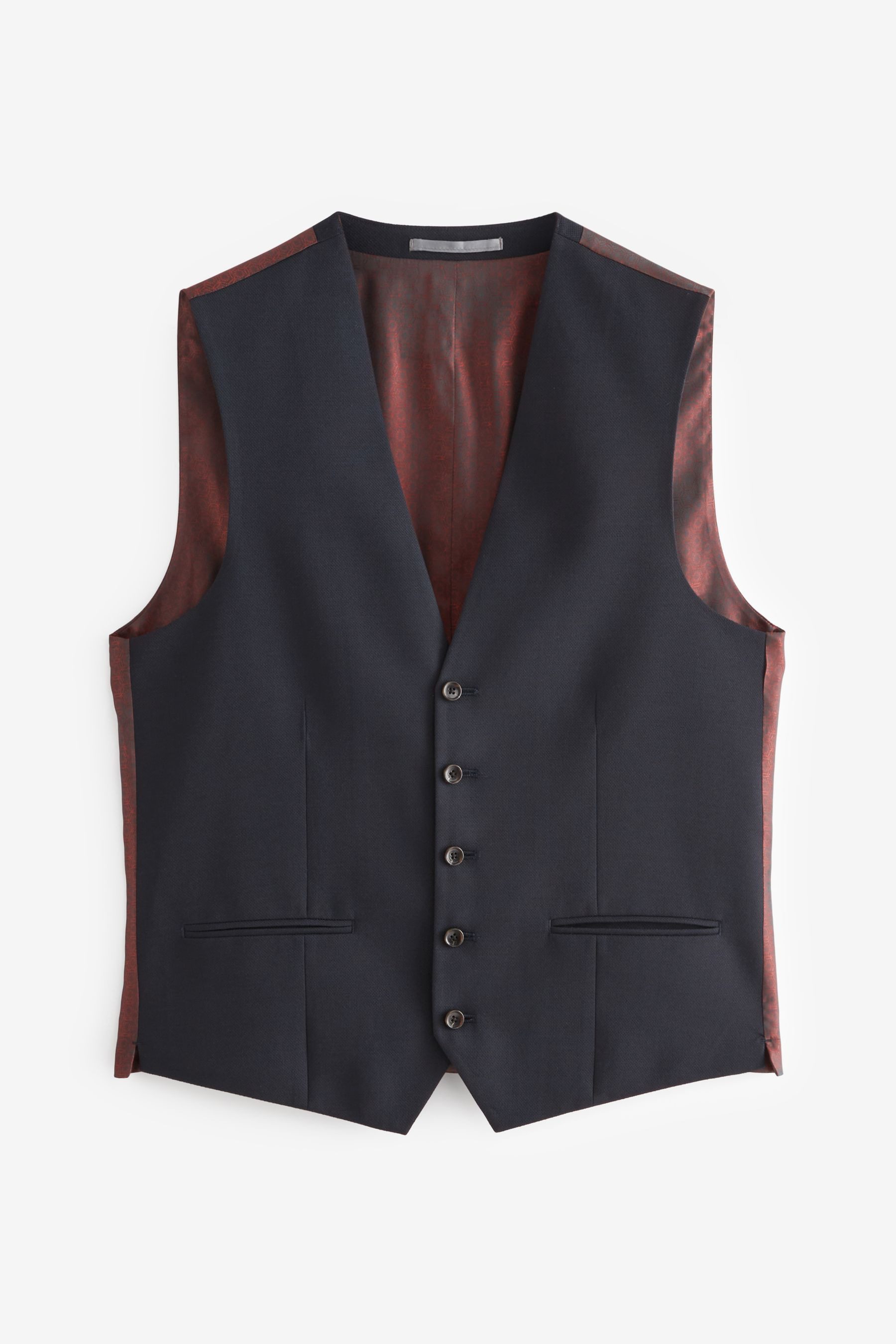 Anzugweste Slim Fit Signature Tollegno Anzug: Weste