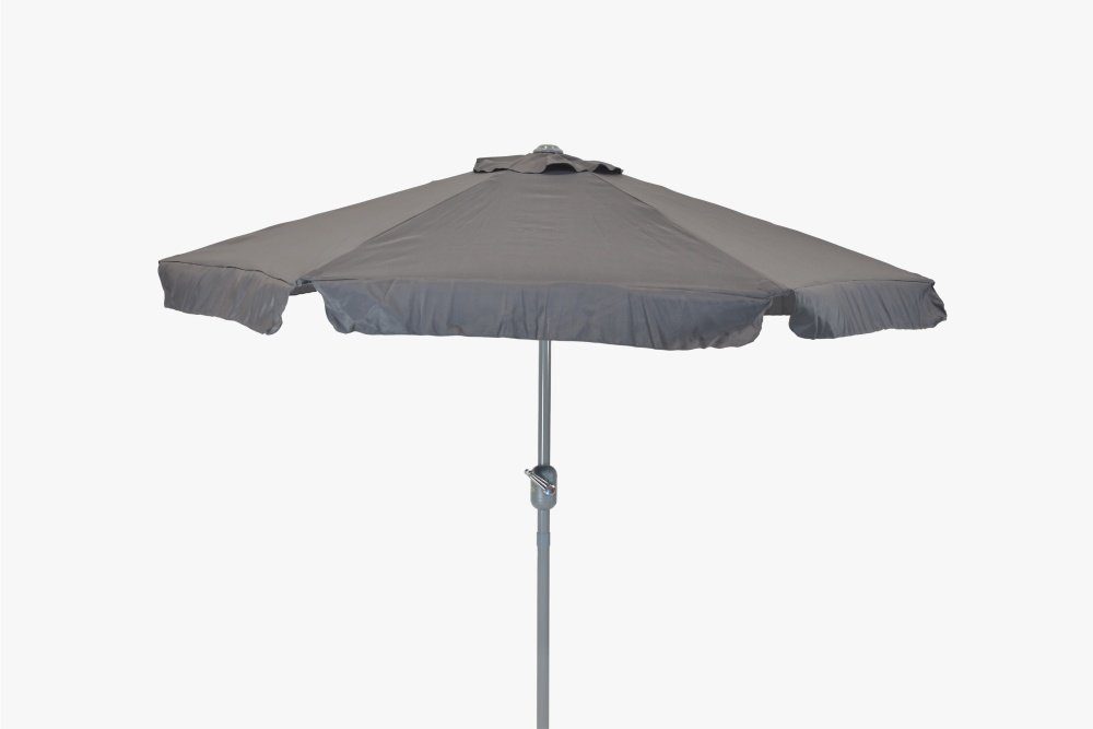 MERXX Sonnenschirm grau, LxB: 180,00x180,00 cm, abknickbar