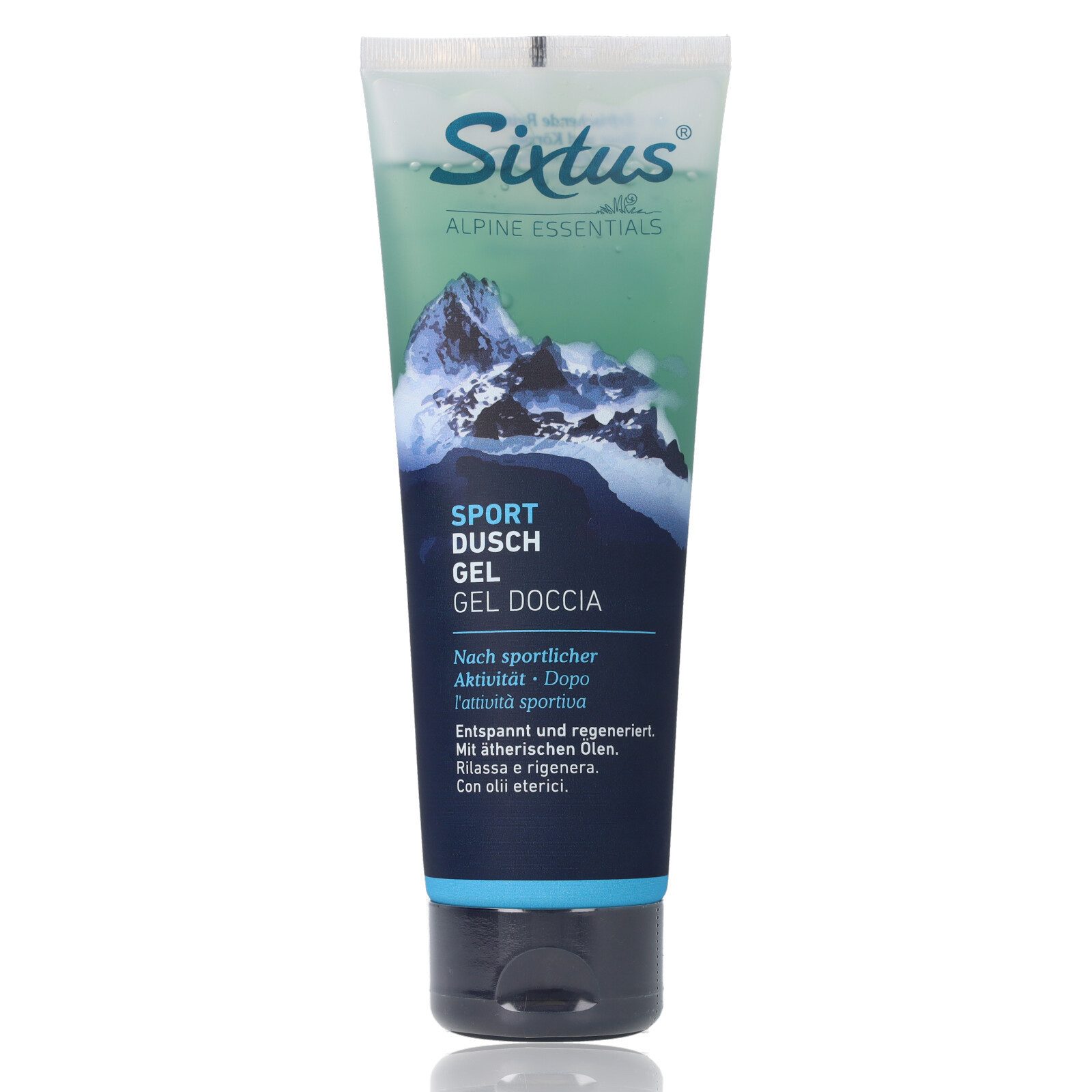 Duschgel Sixtus Sport Dusch Gel mit erfrischendem Kräuterduft 250ml