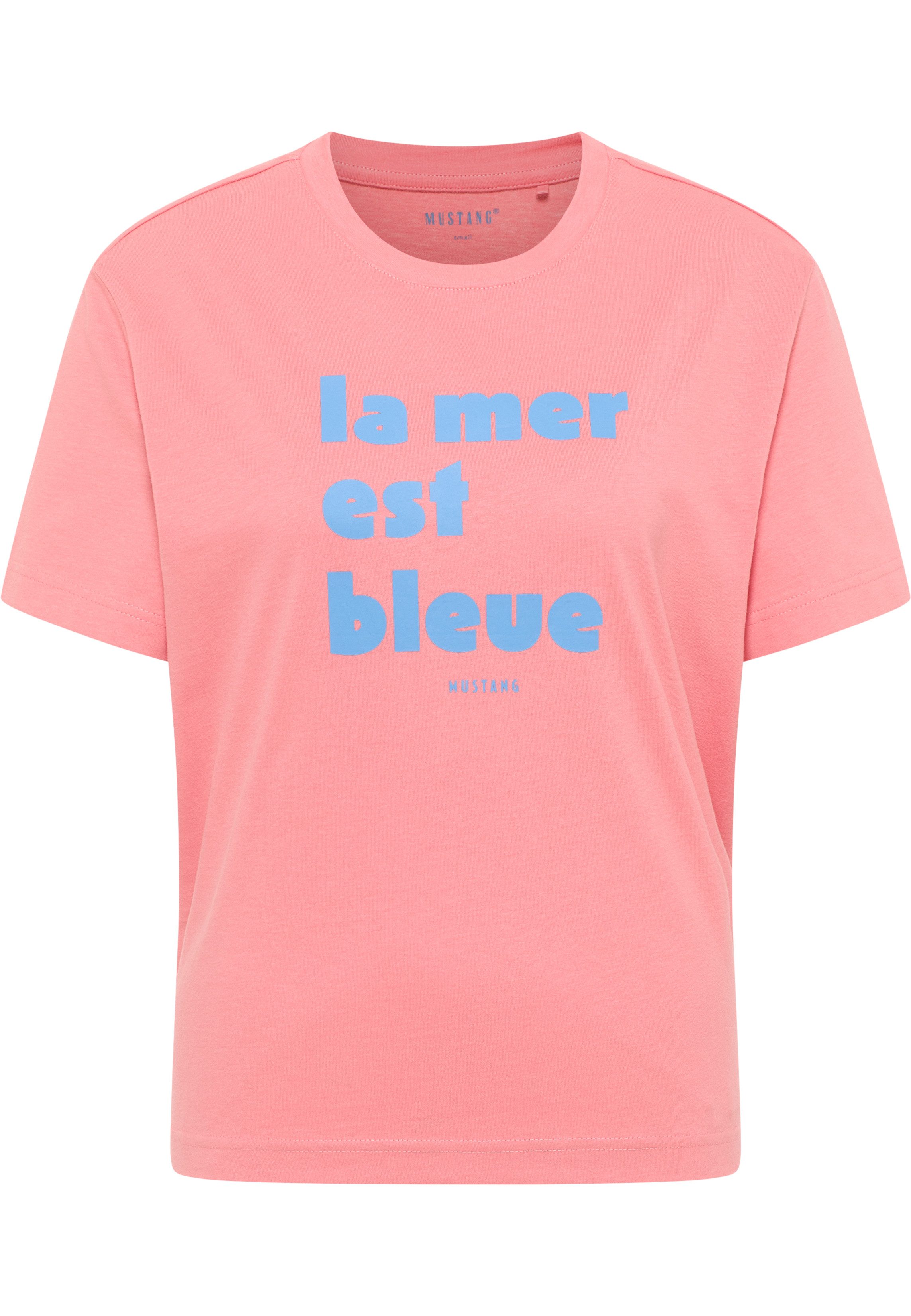 MUSTANG T-Shirt Style Alma mit Statement-Print günstig online kaufen