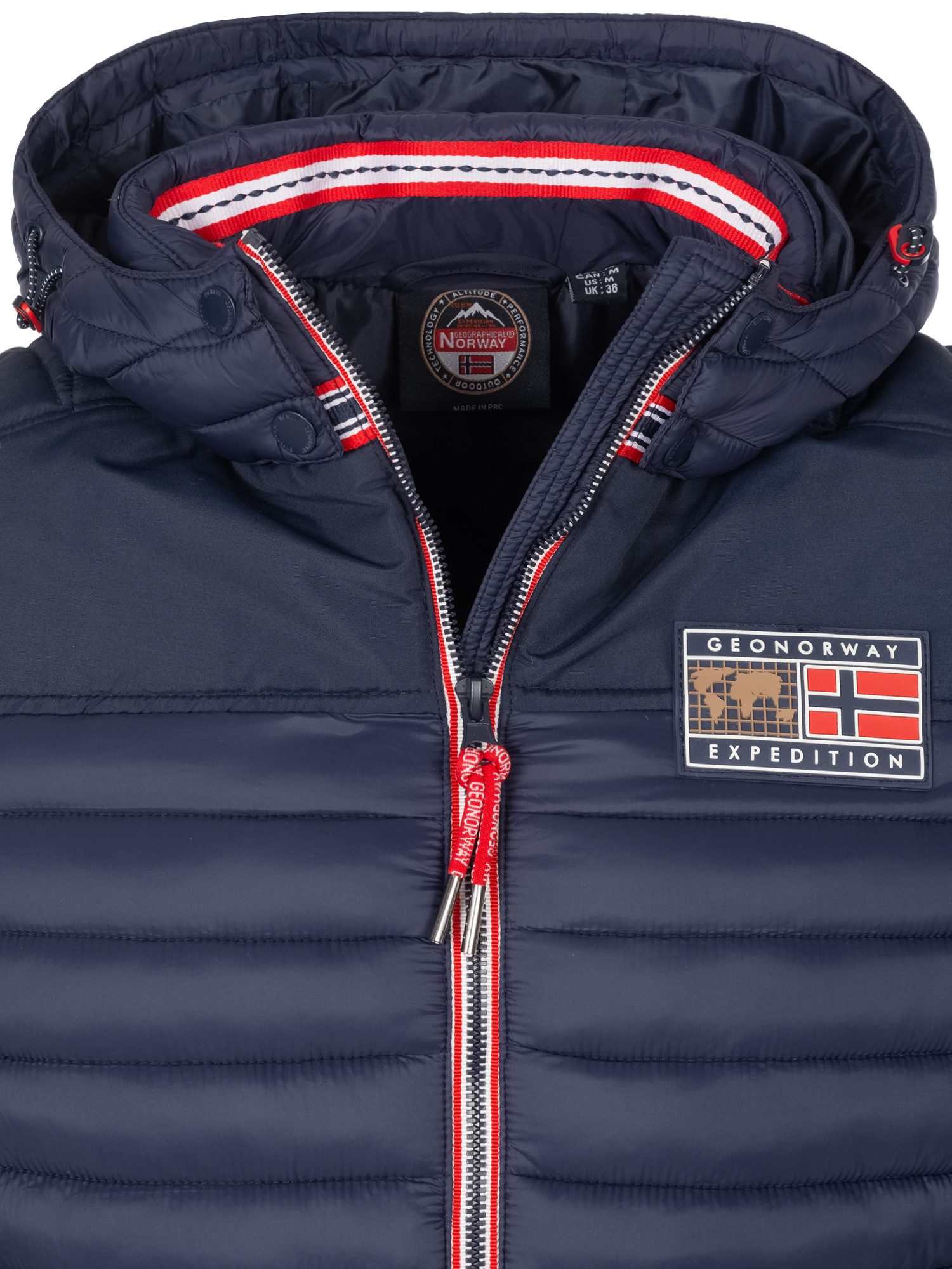 Geographical Norway Steppjacke Herren Jacke Winterjacke Steppjacke H-394