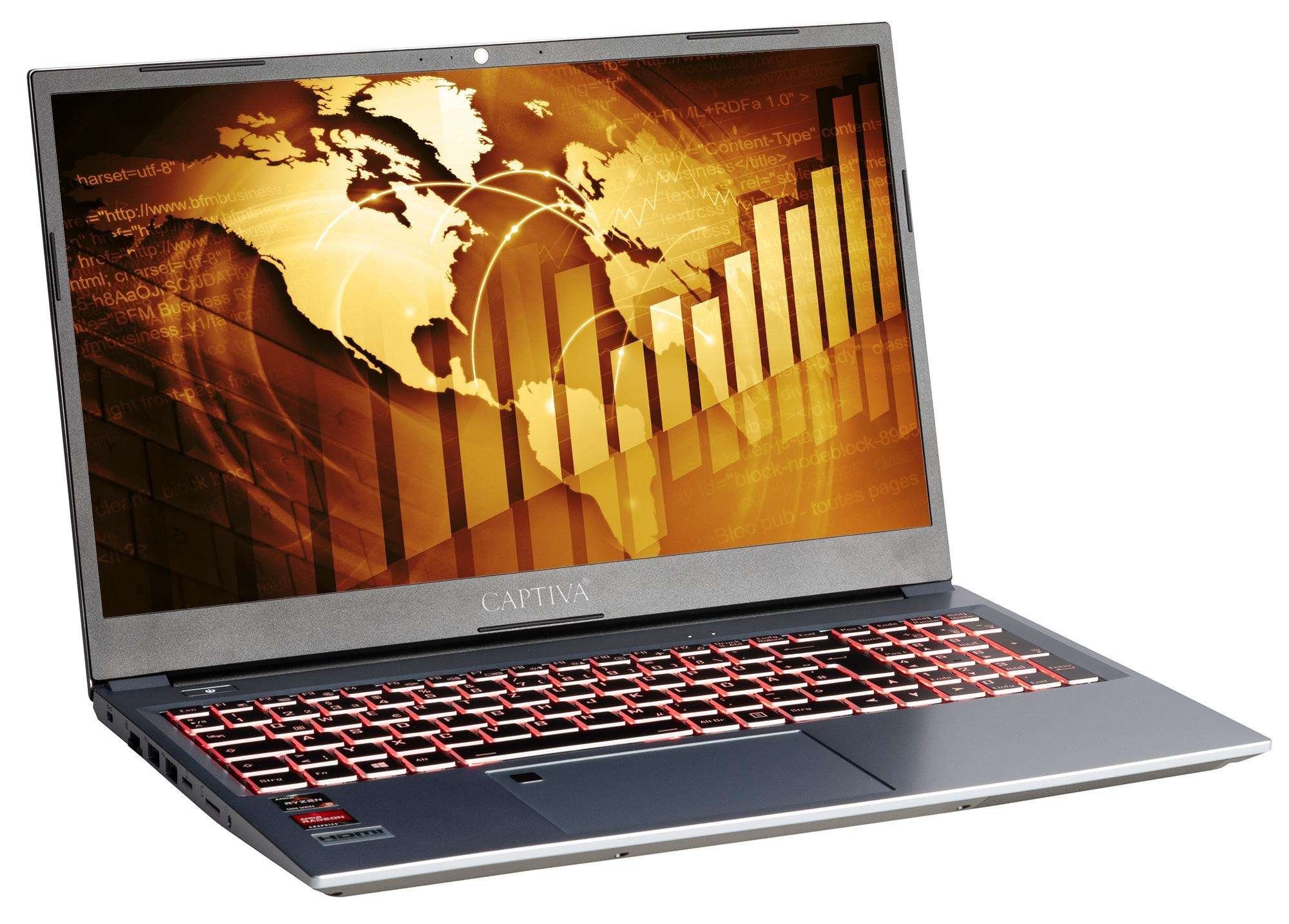 CAPTIVA Power Starter R71-742 Business-Notebook (39,6 cm/15,6 Zoll, AMD Ryzen 7 5825U, 1000 GB SSD)