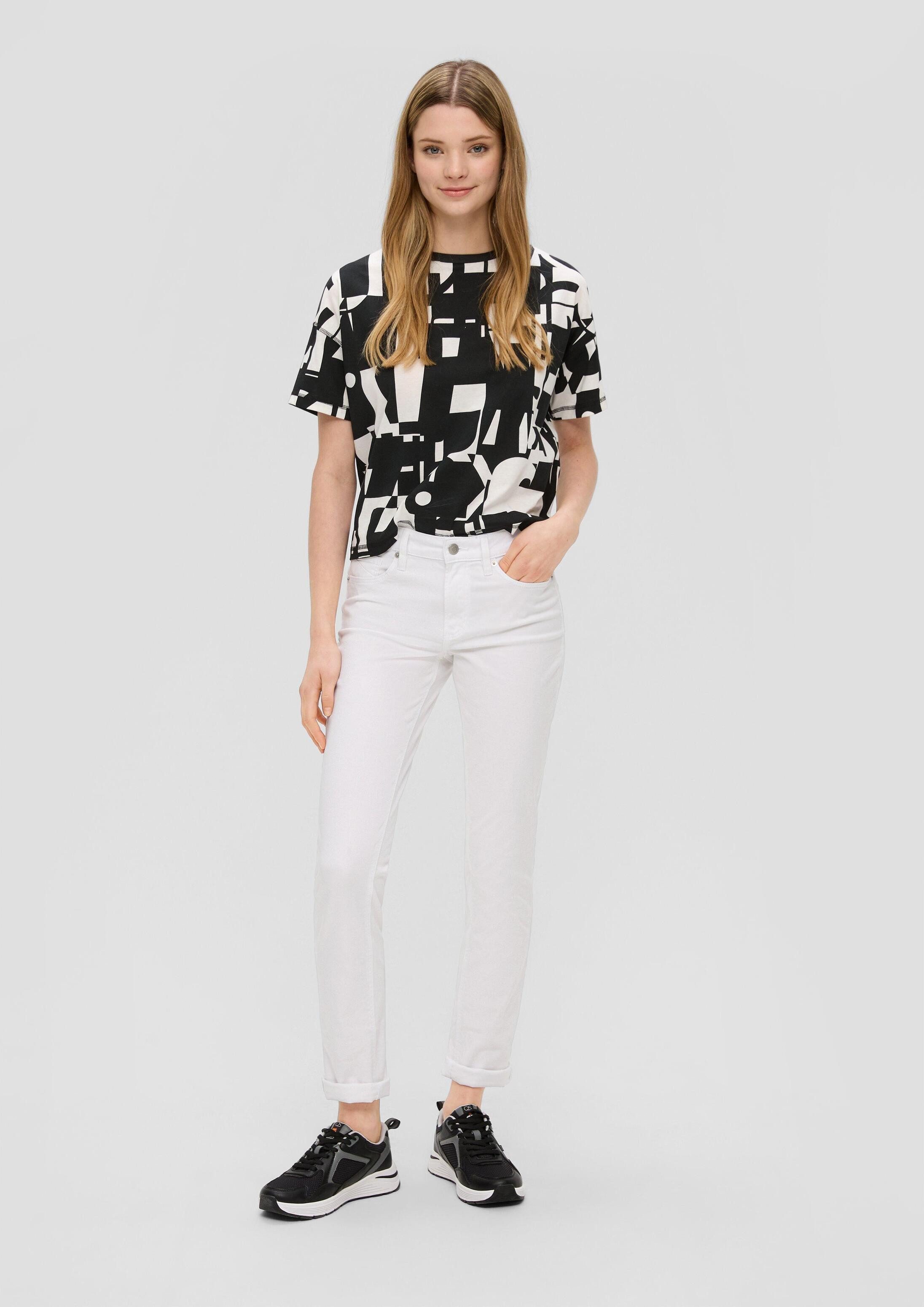 QS Chinos Jeans-Hose CATIE Jeans / Regular Fit / Mid Rise / Slim Fit
