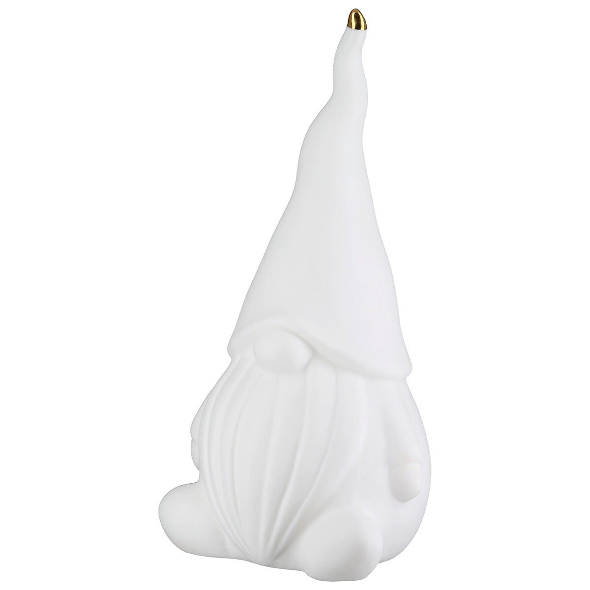 GILDE LED Schreibtischlampe LED Wichtel „Winter Dreams“ von Gilde – Porzellan Figur 20 cm