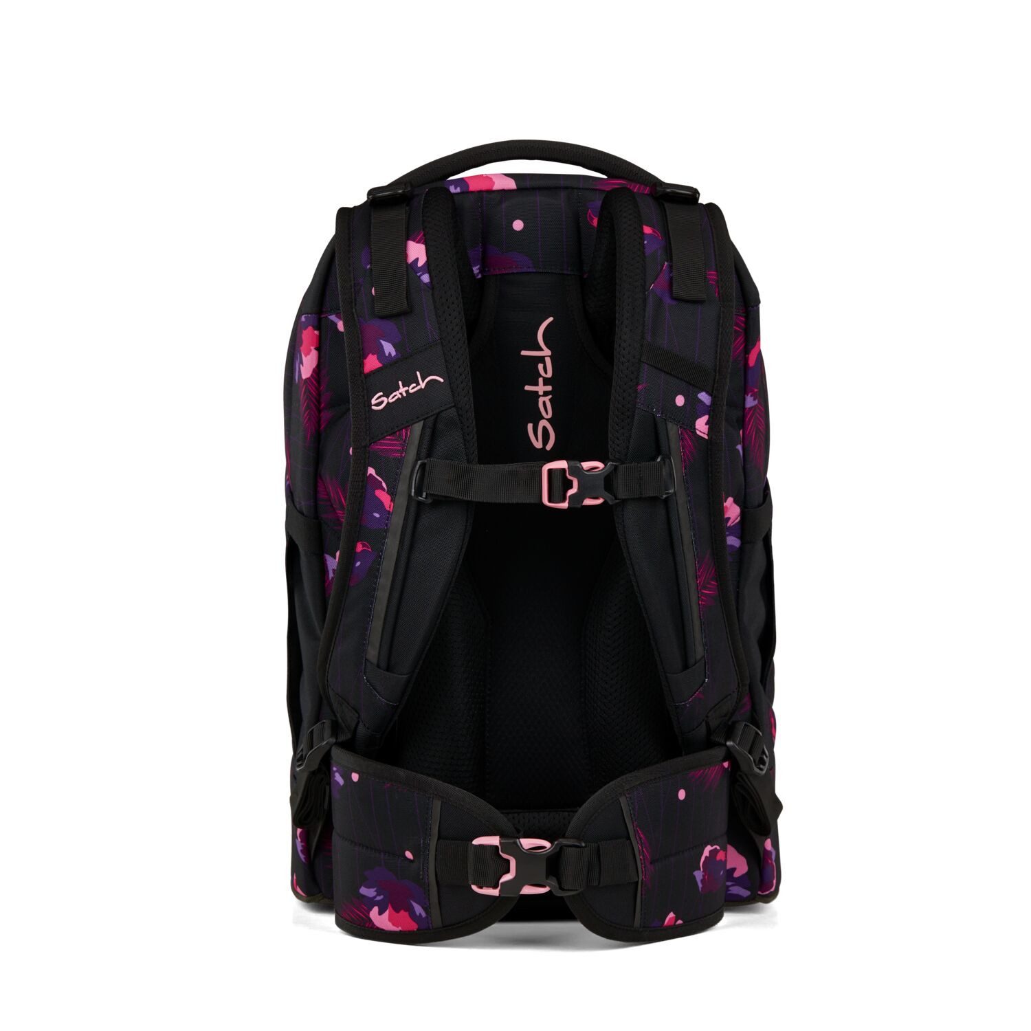 Satch Schulranzen Schulrucksack-Set PACK Mystic Nights 3-teilig (3-teilig), ergonomisch, Your-Size-System: auf Körpergröße anpassbar – Bild 4 von 5