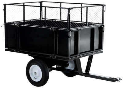 CLP Rollwagen ATV Anhänger, klappbare Seitenwände, Gitteraufsätze
