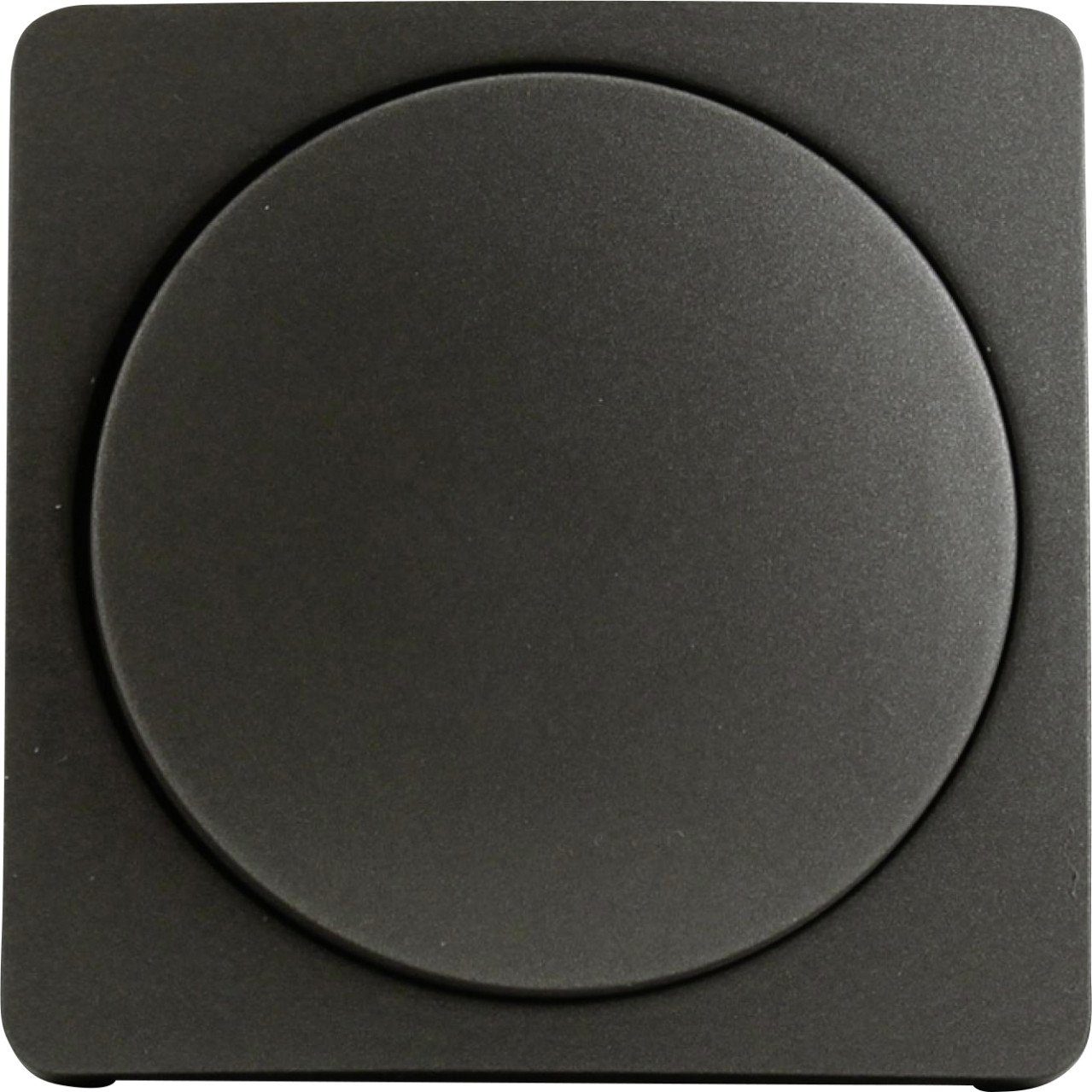 Drehdimmer Unitec Dimmerabdeckung Monaco platin
