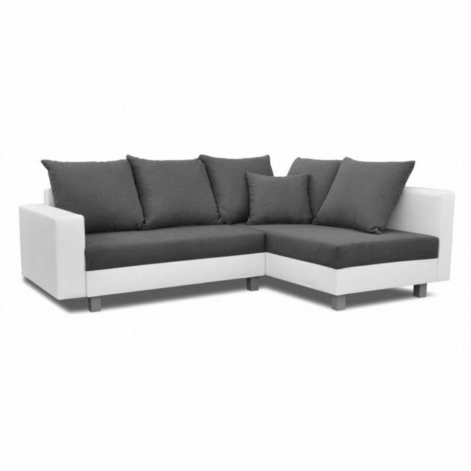 made in Grau-weißes Designer Europe Neu, Couch Sofa Stil Moderner Ecksofa Brandneue JVmoebel