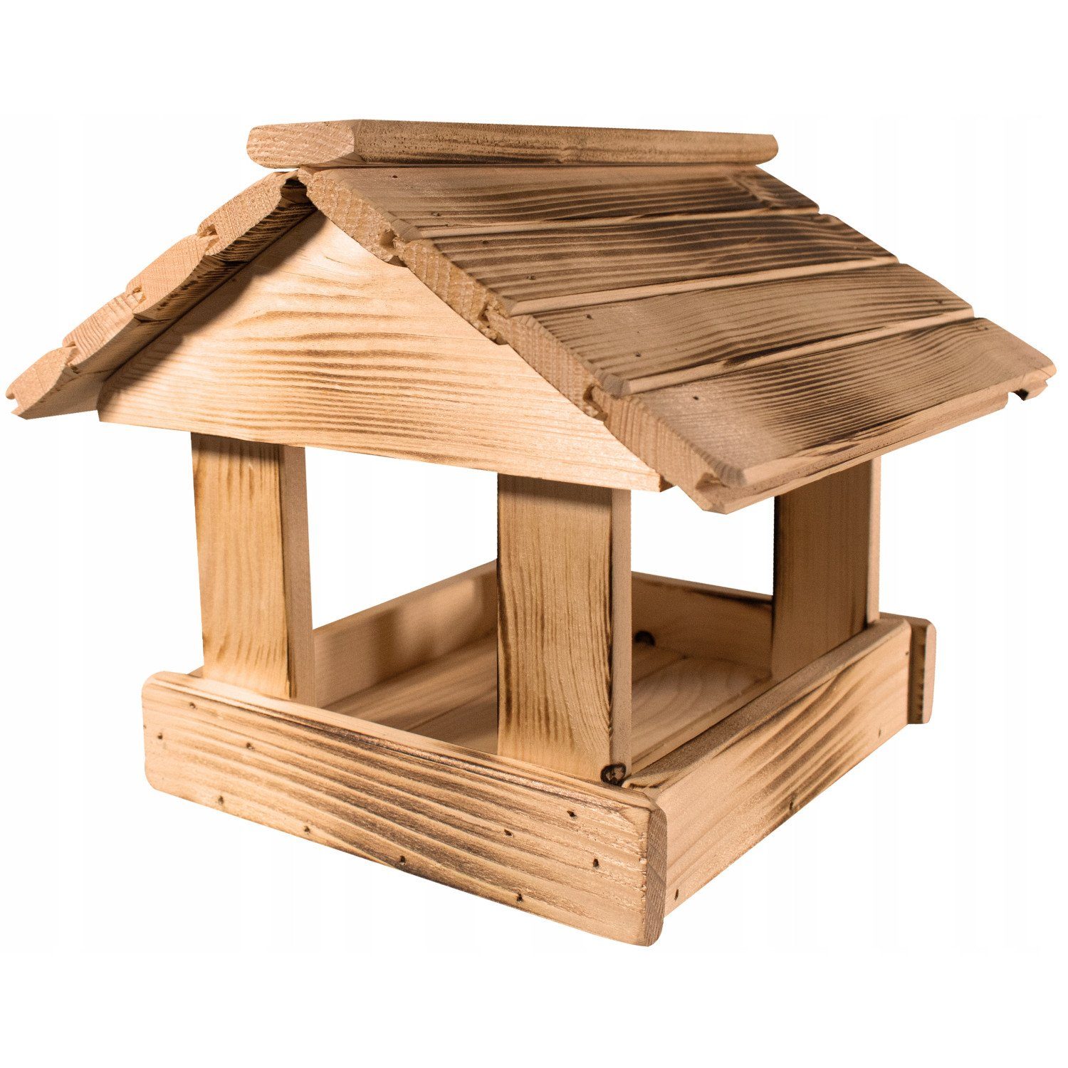 WENMIXER Fenster-Vogelfutterhaus Transparent – Mit Selbstklebenden Haken, Futterstation & Vogeltränke