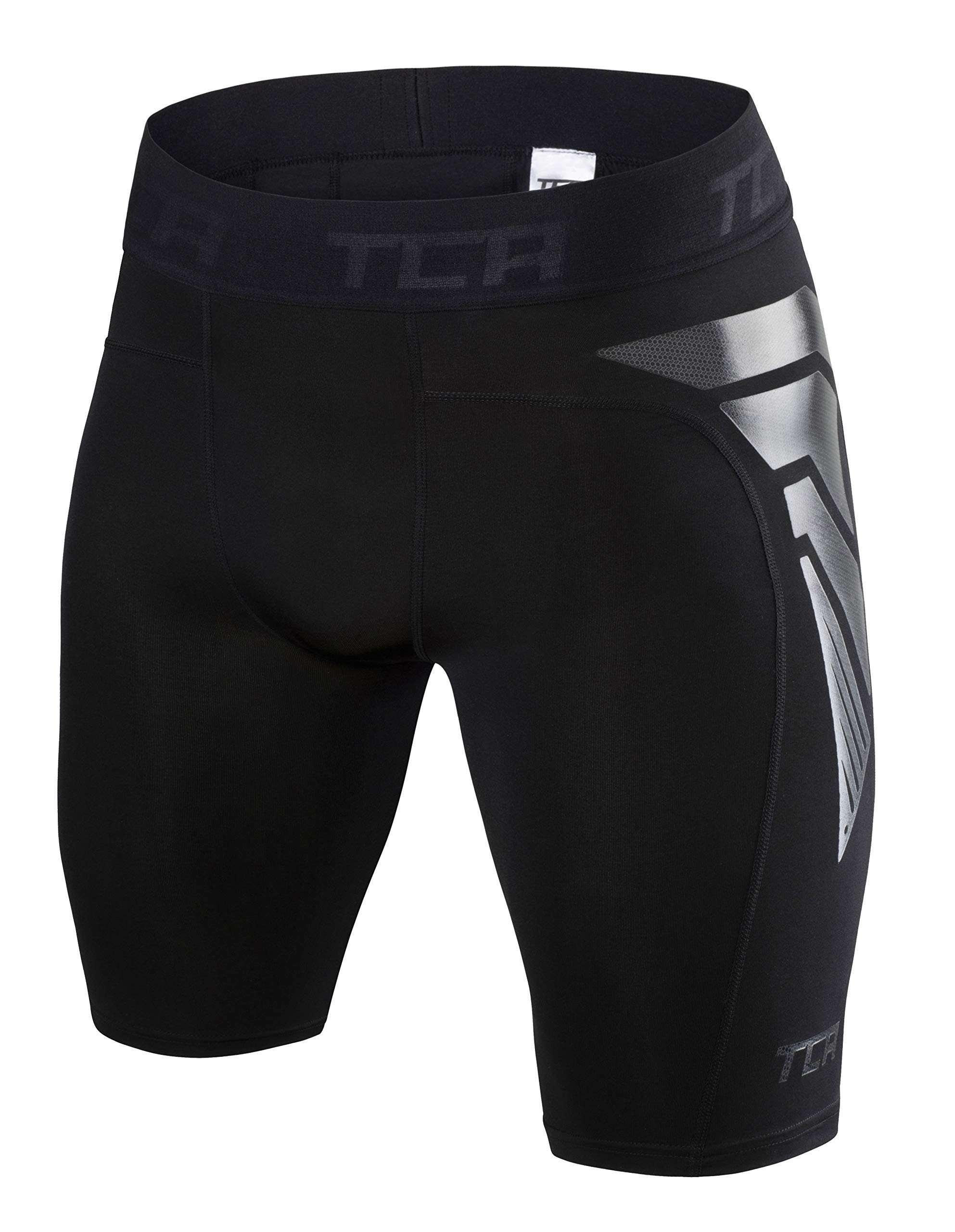 TCA Unterziehshirt TCA Herren CarbonForce Pro Thermo Shorts - Schwarz, XXL