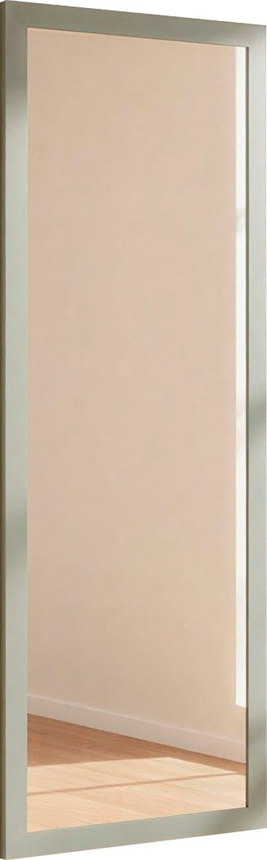 borchardt Möbel Spiegel Panama Spiegel 166x60 rahmen, Rahmen weiß, hochkant oder quer montierbar