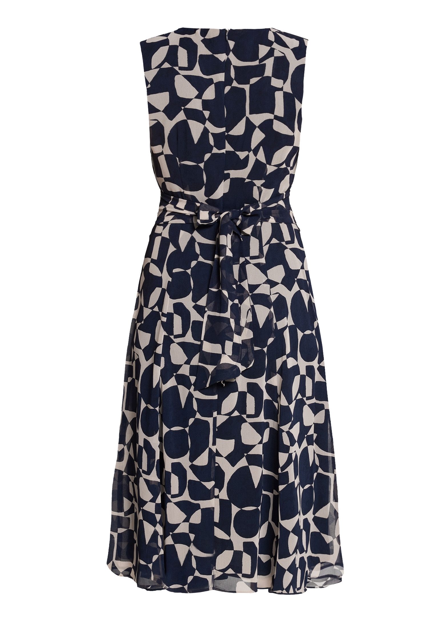 Betty&Co Chiffonkleid Damen ohne Arm