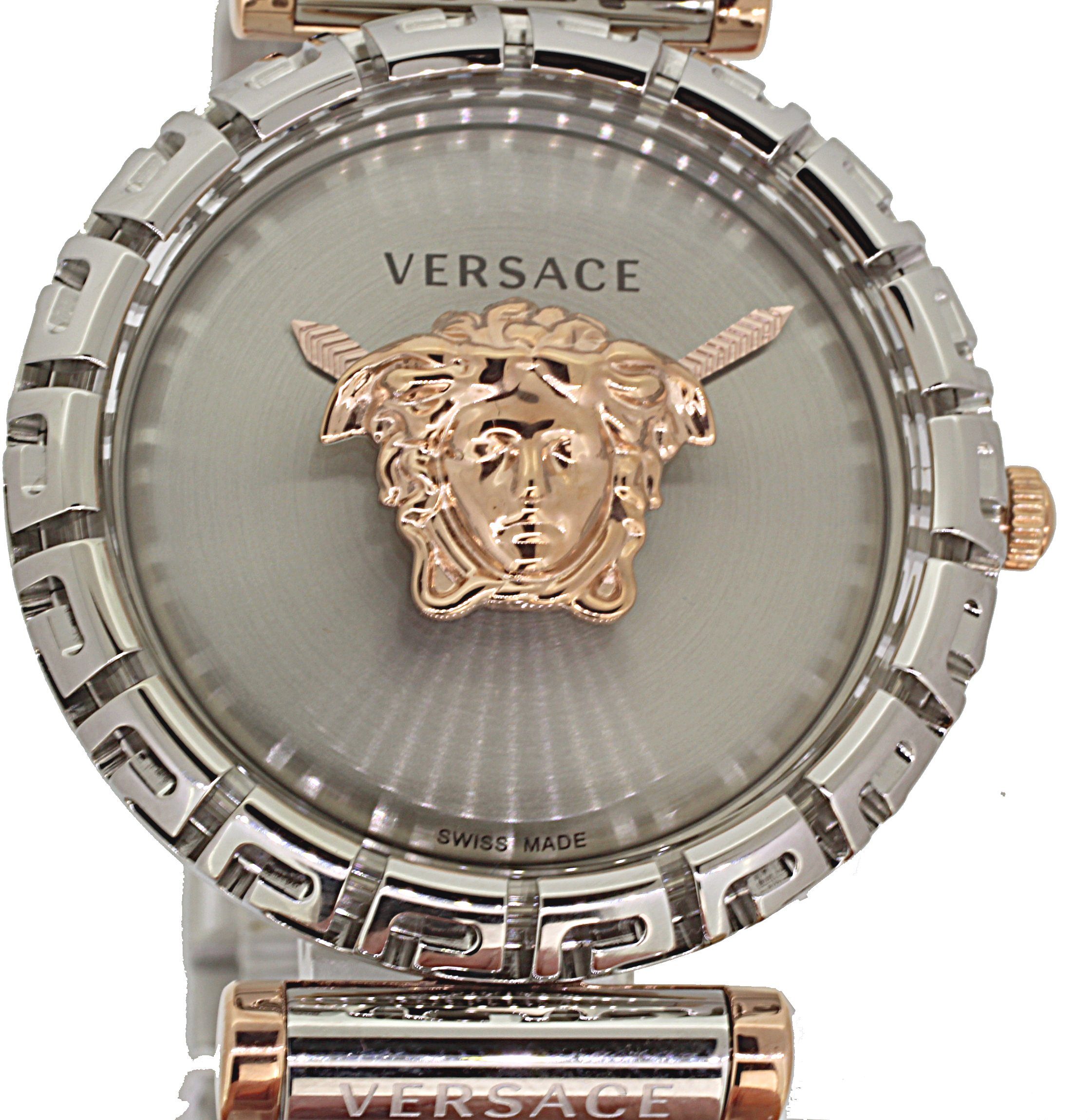 Versace Quarzuhr Versace VEDV00419 Damen Uhr Palazzo Empire Greca