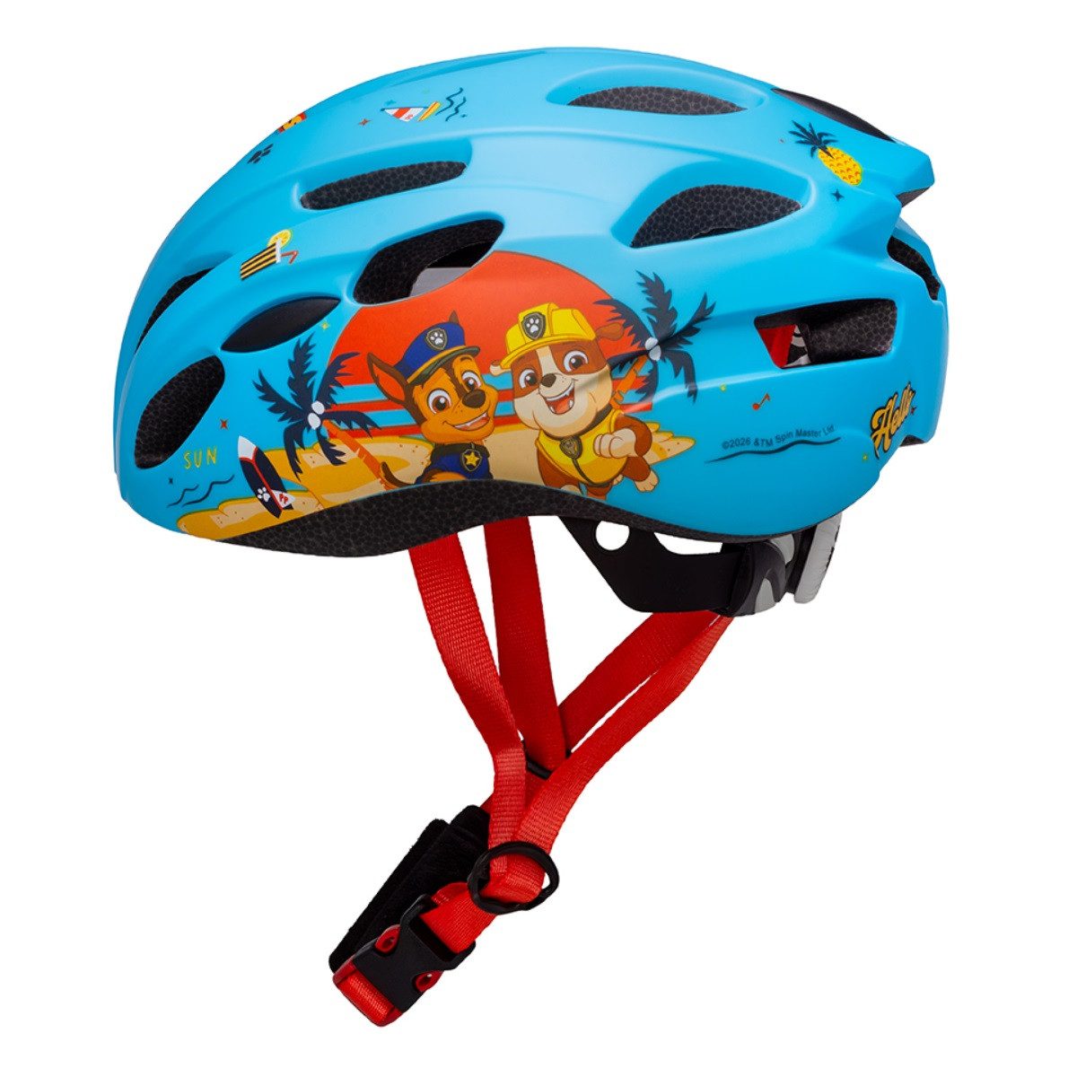 PAW PATROL Kinderfahrradhelm Small Skaterhelm Verstellbar In Mold Helm Belüftungsöffnungen (Packung)
