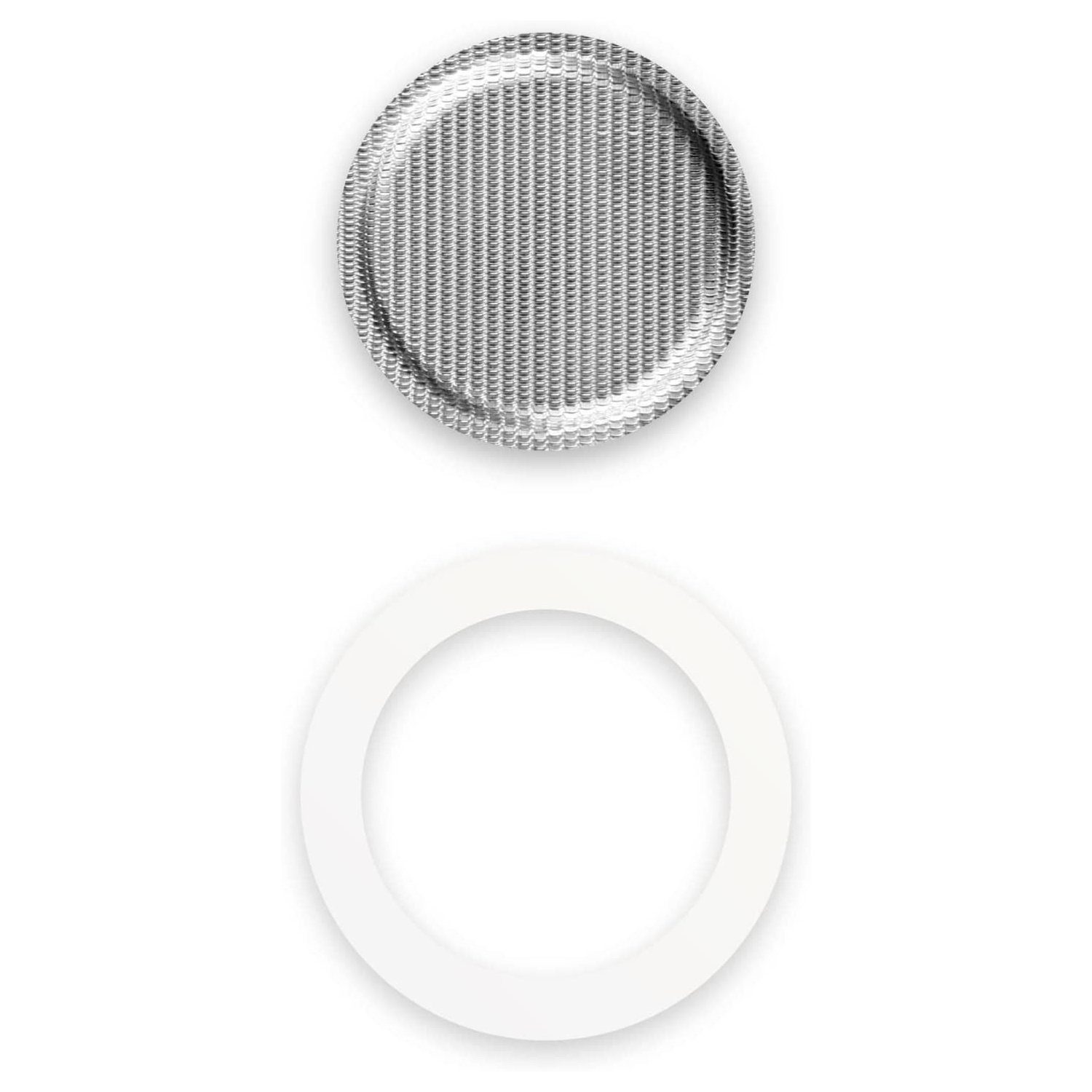 BIALETTI Dichtungsring Ersatzteilset für 6 Tassen für Venus, Kitty, Musa, 2-teilig (1 Set) (2-St), 1 Dichtung Silikon + 1 Filter