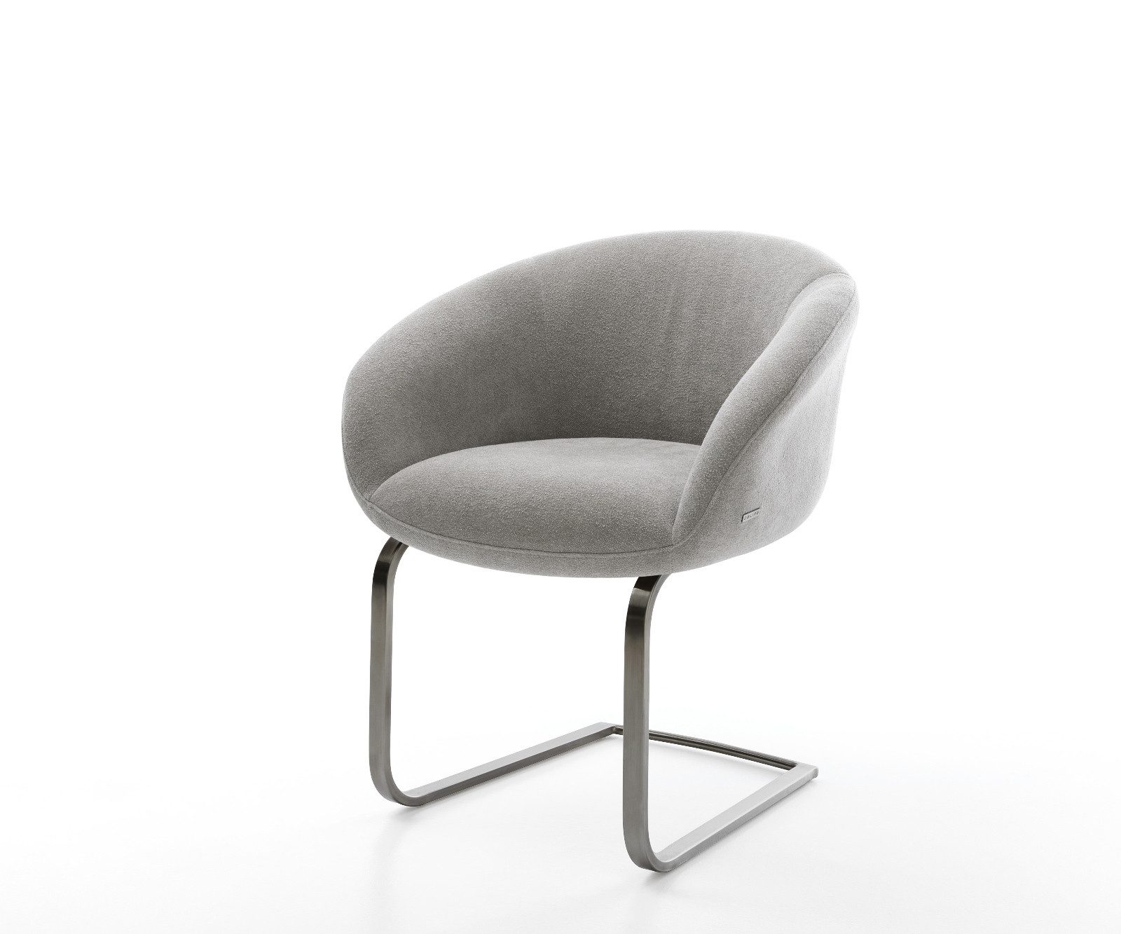 DELIFE Polsterstuhl Vinka-Flex, mit Armlehnen Freischwinger günstig online kaufen