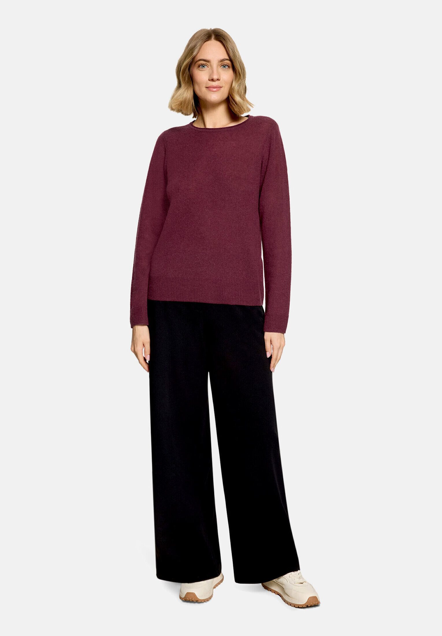 Betty Barclay Strickpullover Damen mit Rundhalsausschnitt (1-tlg)