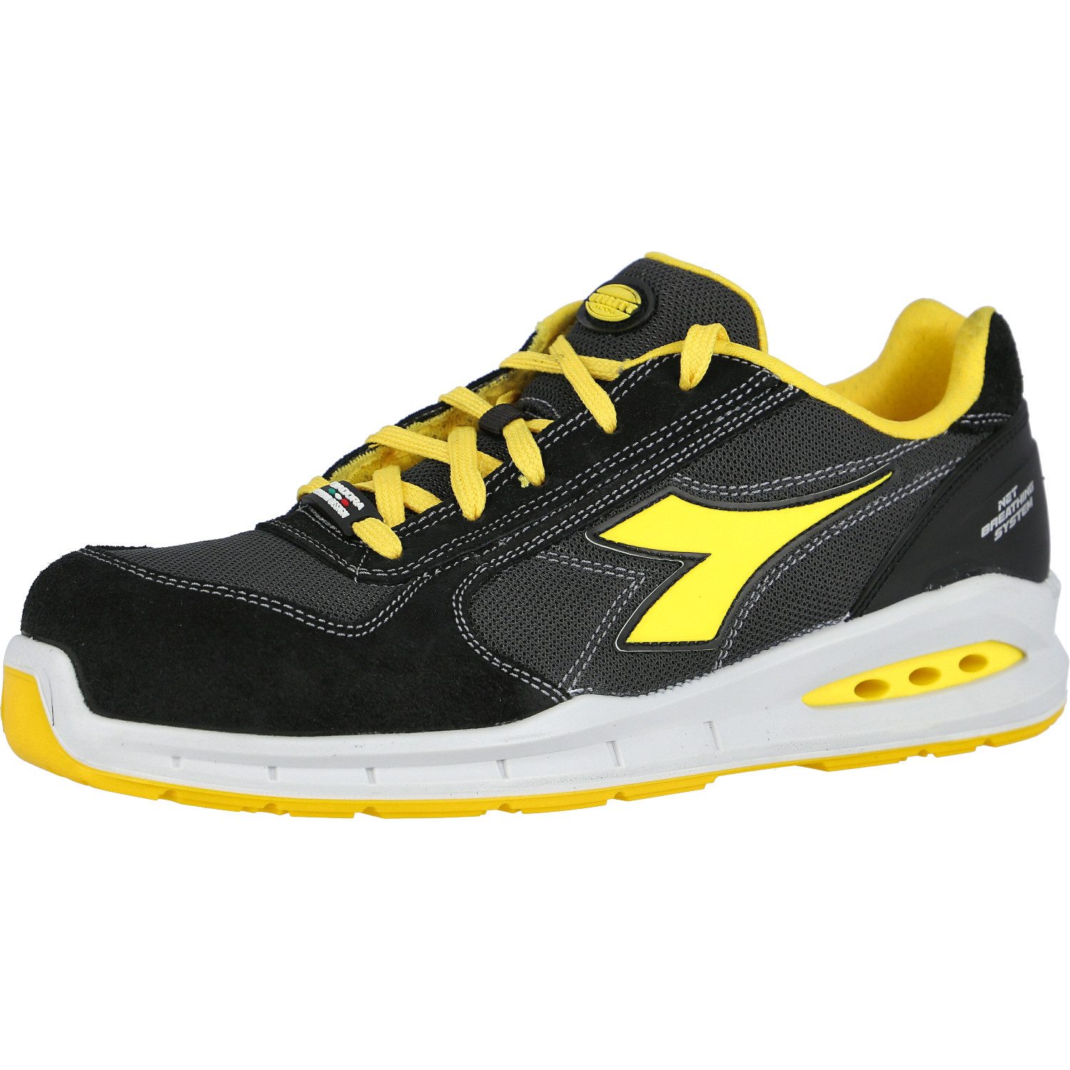 Diadora Sicherheitshalbschuhe S1PS "RUN NET AIRBOX LOW" schwarz Sicherheitsschuh
