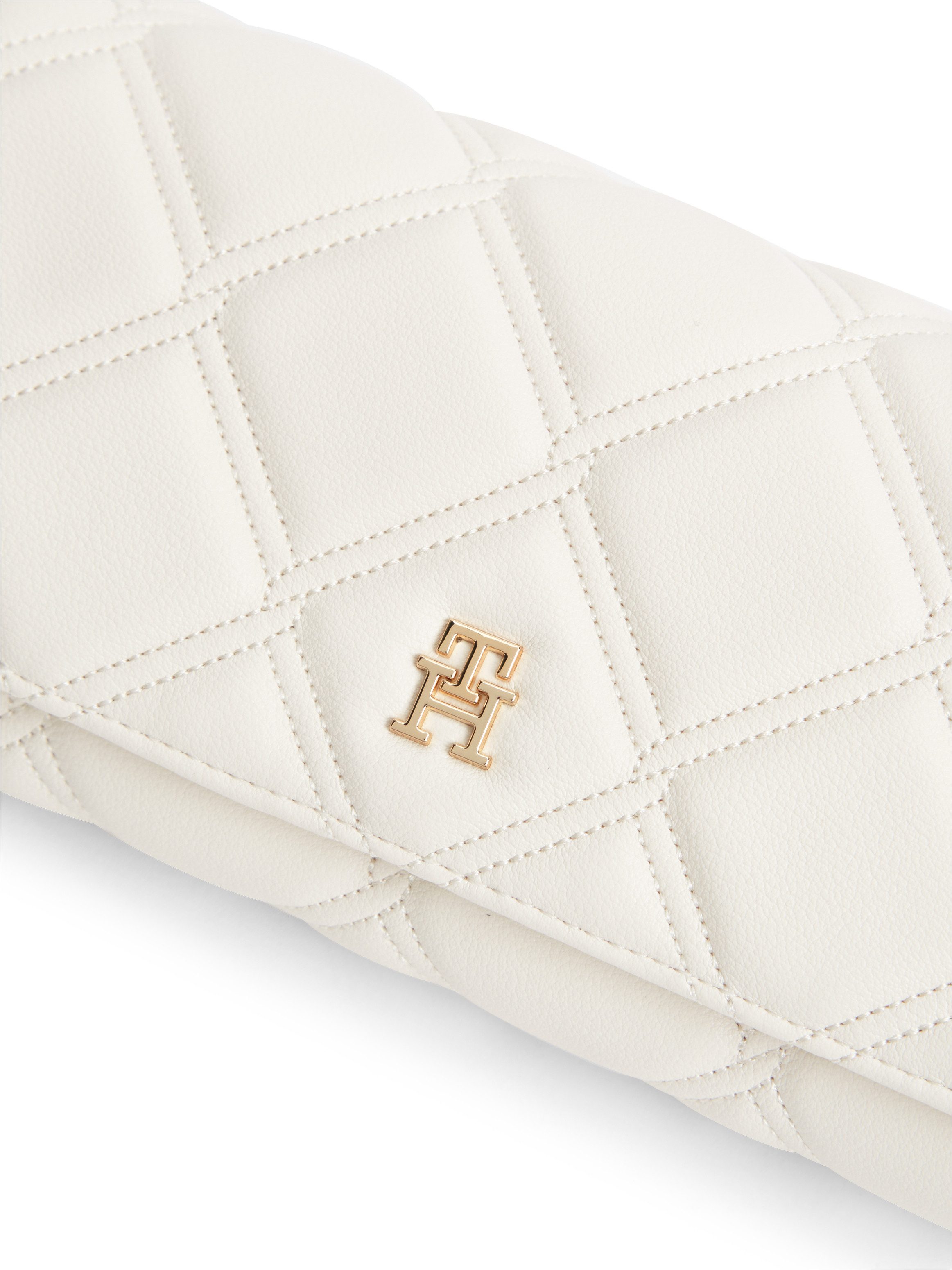 Tommy Hilfiger Geldbörse TH FEMININE WALLET ON CHAIN, Damen Geldbeutel, Minibag mit Zierkette als Umhängeriemen – Bild 3 von 4