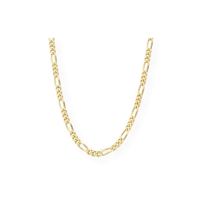 JuwelmaLux Goldkette Halskette gold Damen und Herren Figaro (1-tlg) 333er Gold 8 Karat inkl. Schmuckschachtel