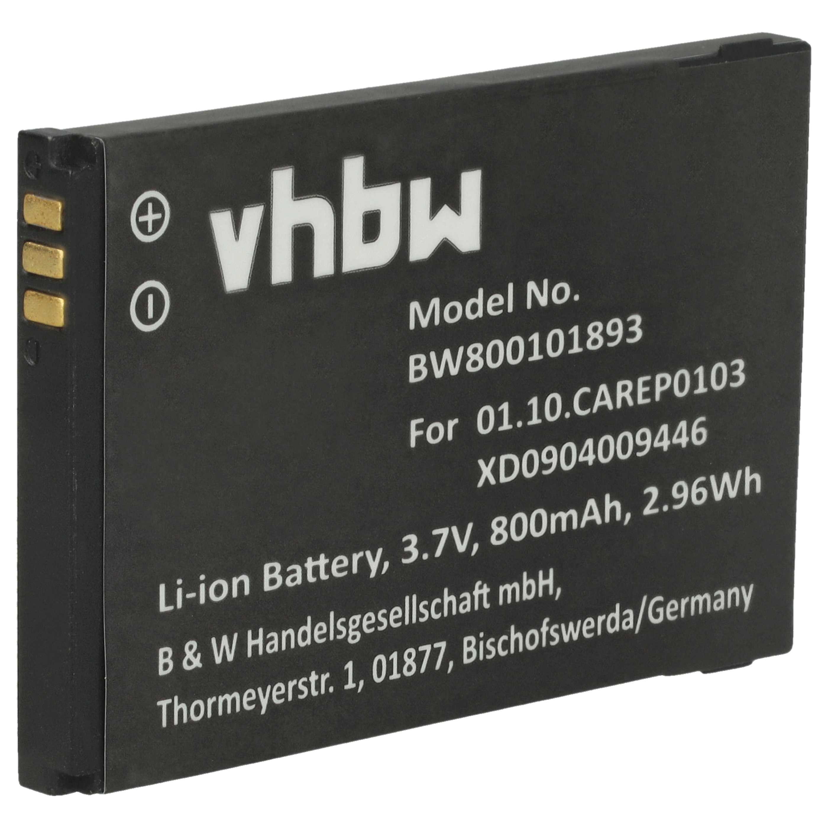 vhbw passend für Doro PhoneEasy 505 gsm, 345 gsm, 405 gsm Mobilfunk (800 Smartphone-Akku Akku Li-Ion 800 mAh, Leistungsfähiger Austausch-Akku für Telefon, Smartphone