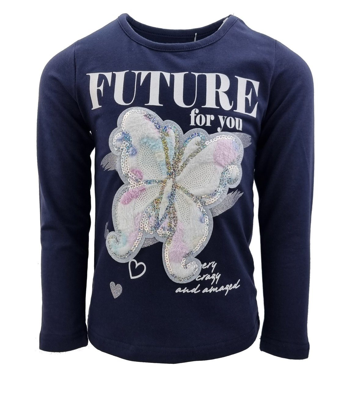 Langarmshirt Sweatshirt, Langarm Shirt, MS117