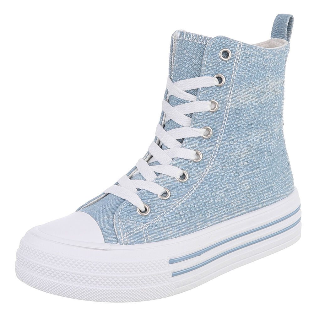 Ital-Design Hochschaft-Sneaker für Damen - Bequem und vielseitig Sneakerboo günstig online kaufen