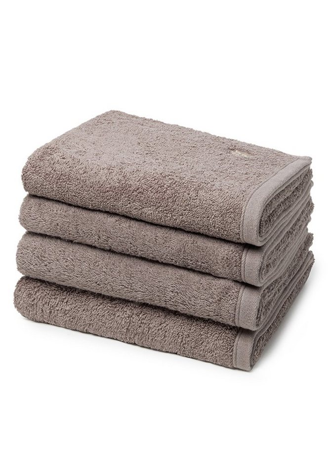 ROSS Handtuch Set Vita, Walkfrottee, (Spar-Set, 4-tlg), 4 X Handtuch - im  Set - Baumwolle - Weich und saugstark