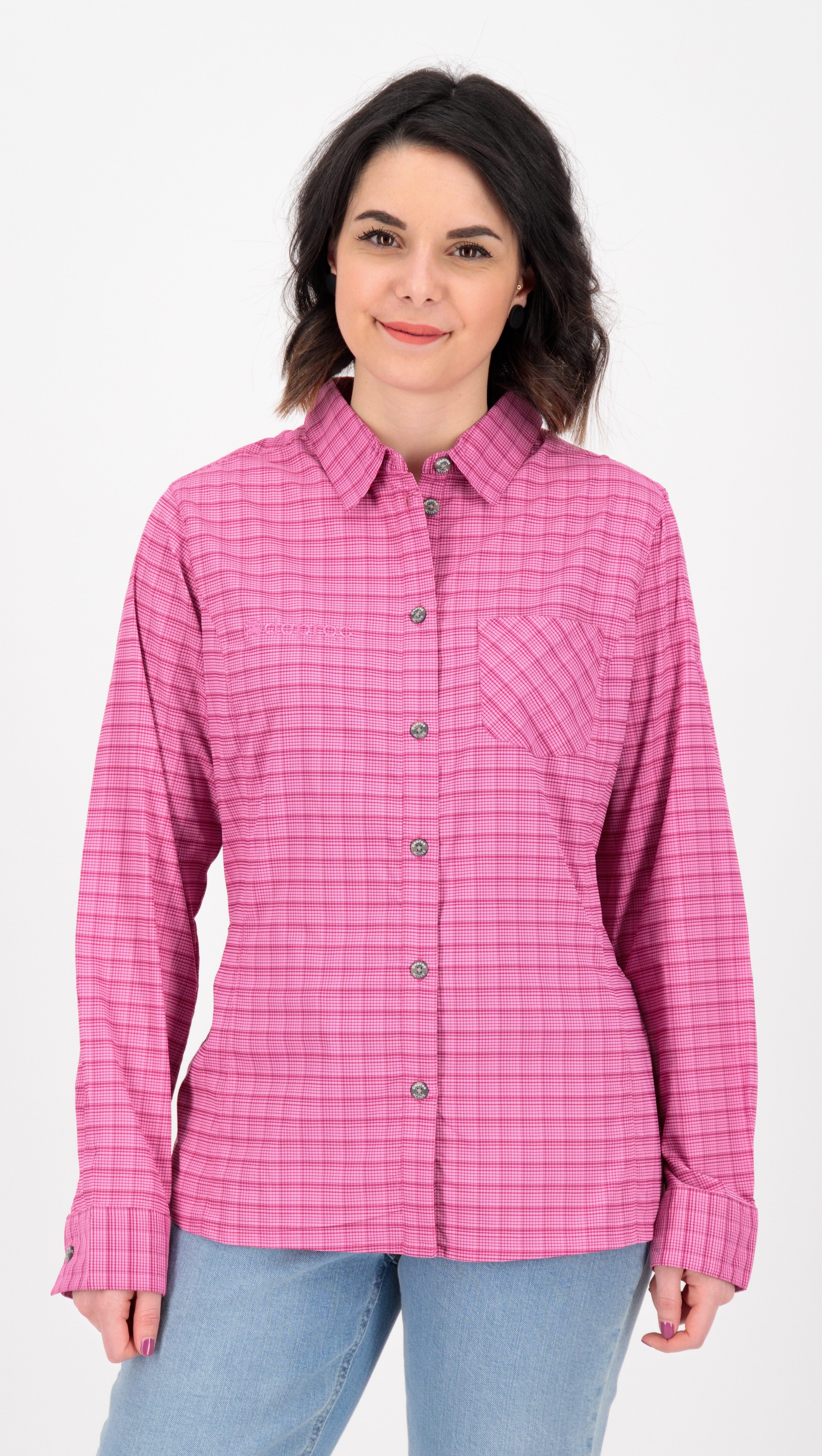 DEPROC Active Outdoorhemd PHOENIX III LS WOMEN auch in Großen Größen erhältlich