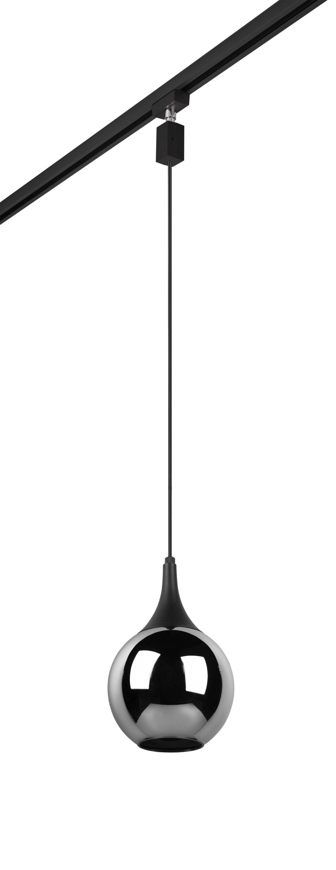 TRIO Leuchten Pendelleuchte TRIO-Leuchten Pendelleuchte DUOLINE DH 18x180 cm schwarz Hängelampe