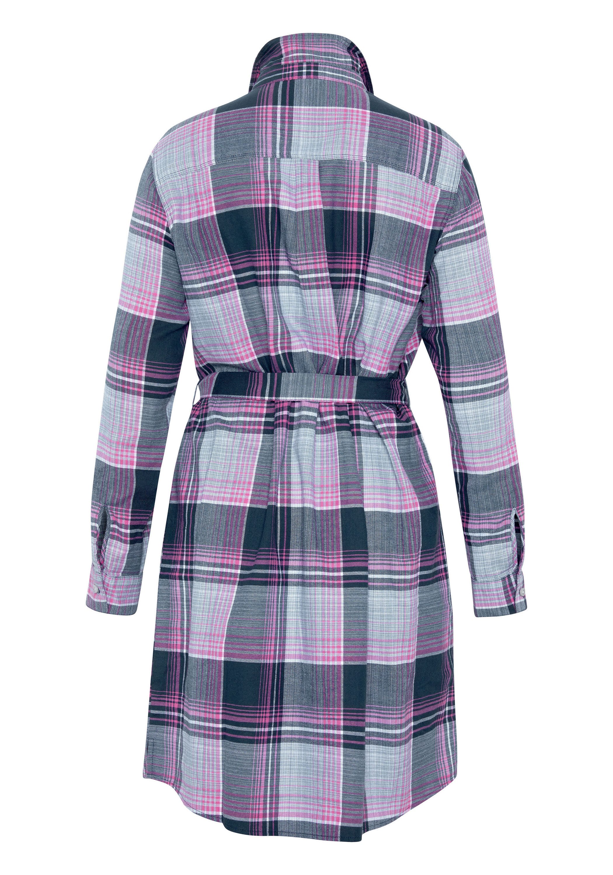 Polo Sylt Jerseykleid im Karo-Look günstig online kaufen