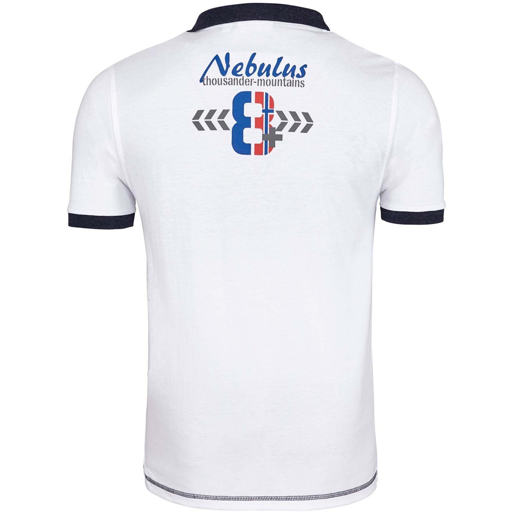 Nebulus Poloshirt SEASIDE, P1115 - Herren, weiß, M