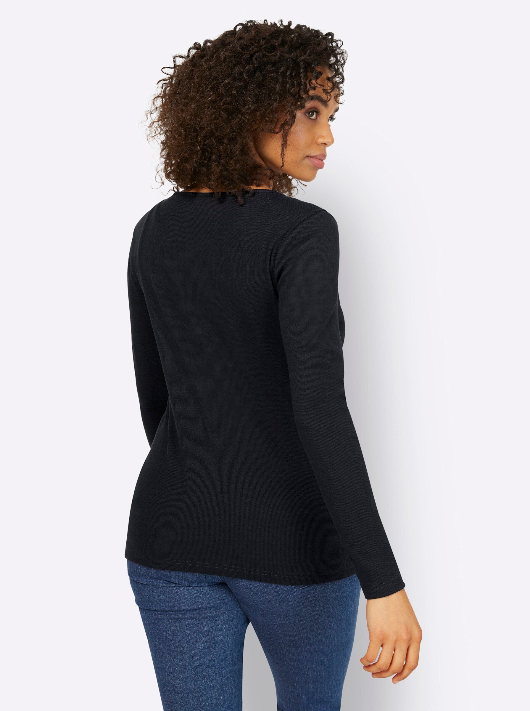 heine T-Shirt Langarmshirt . günstig online kaufen