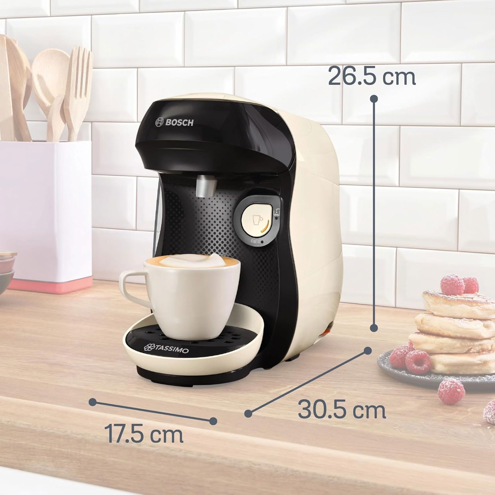 BOSCH Kapselmaschine TAS107E, Kaffeestärkewahl