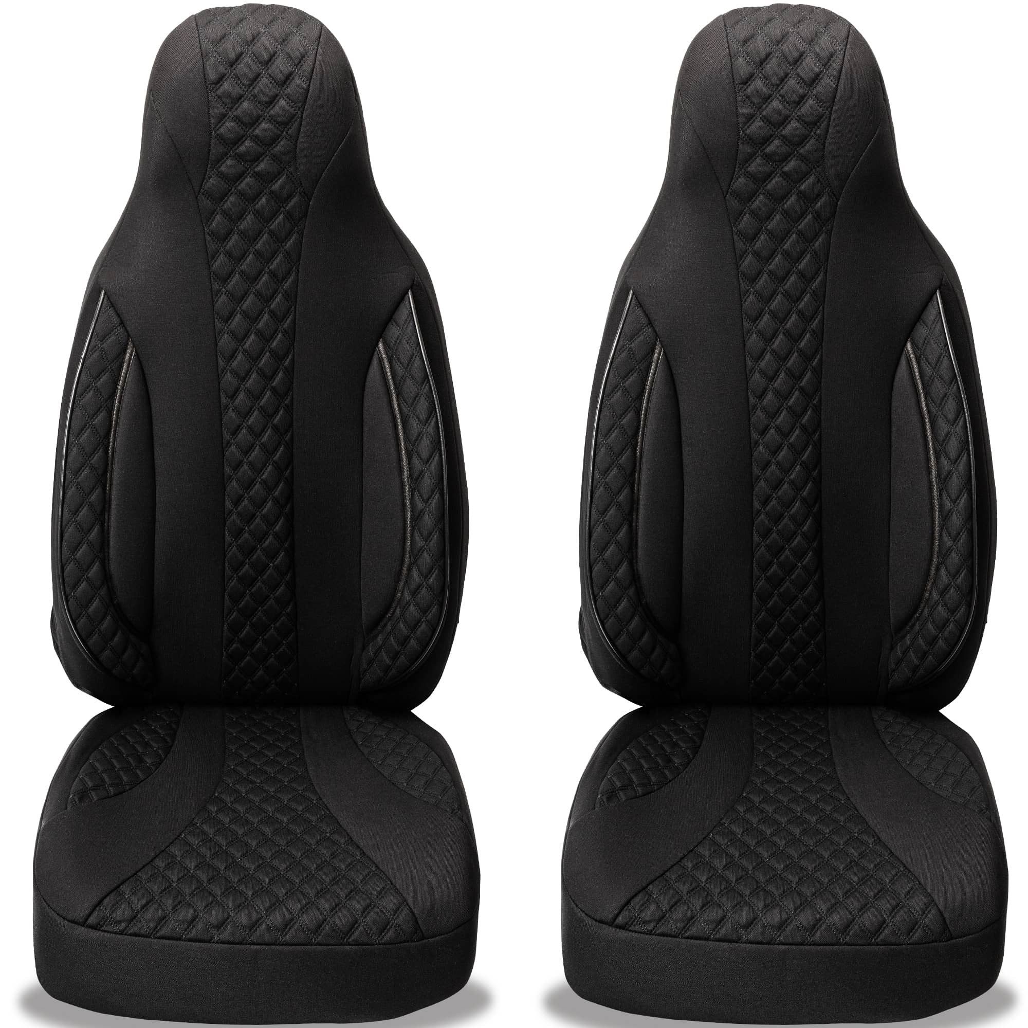 BREMER SITZBEZÜGE Autositzbezug für Nissan Juke BJ ab 2019 (PL404), Set, 2-tlg., Schonbezüge Sitzbezüge Fahrer und Beifahrer, in Schwarz