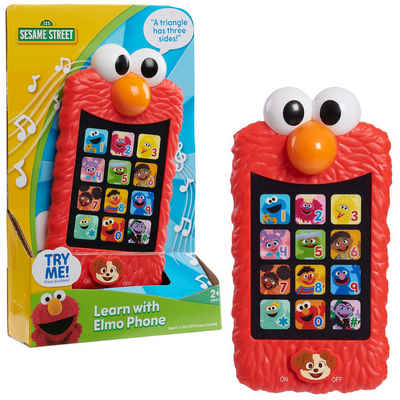 JustPlay Spielfigur Sesamstrasse Lern mit Elmo Telefon