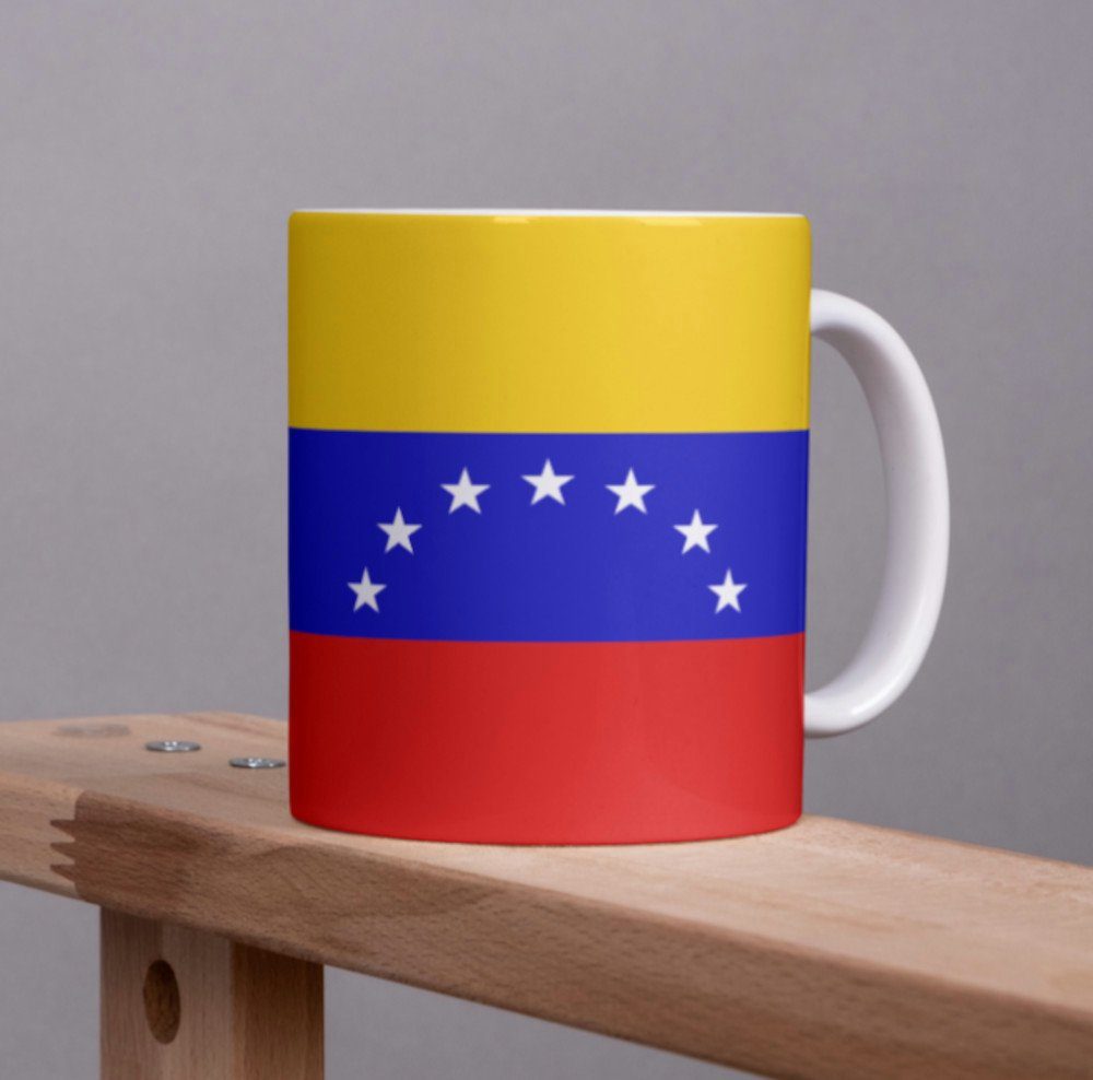 Tinisu Tasse Venezuela Tasse Flagge Pot Kaffeetasse National Becher Kaffee Cup Büro