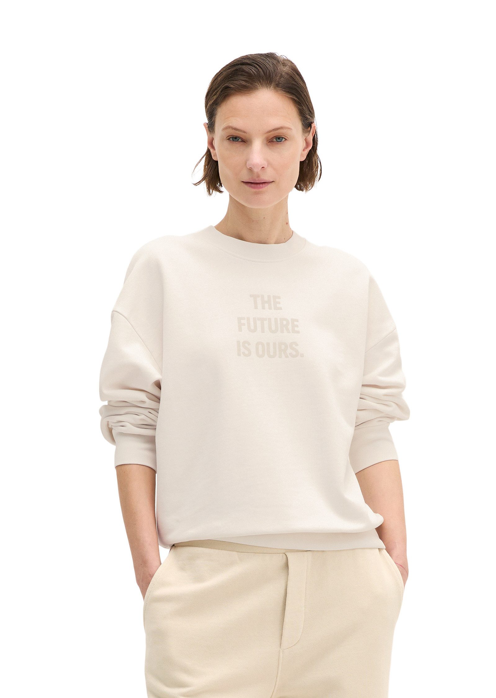 Marc O'Polo Sweatshirt aus reiner Bio-Baumwolle