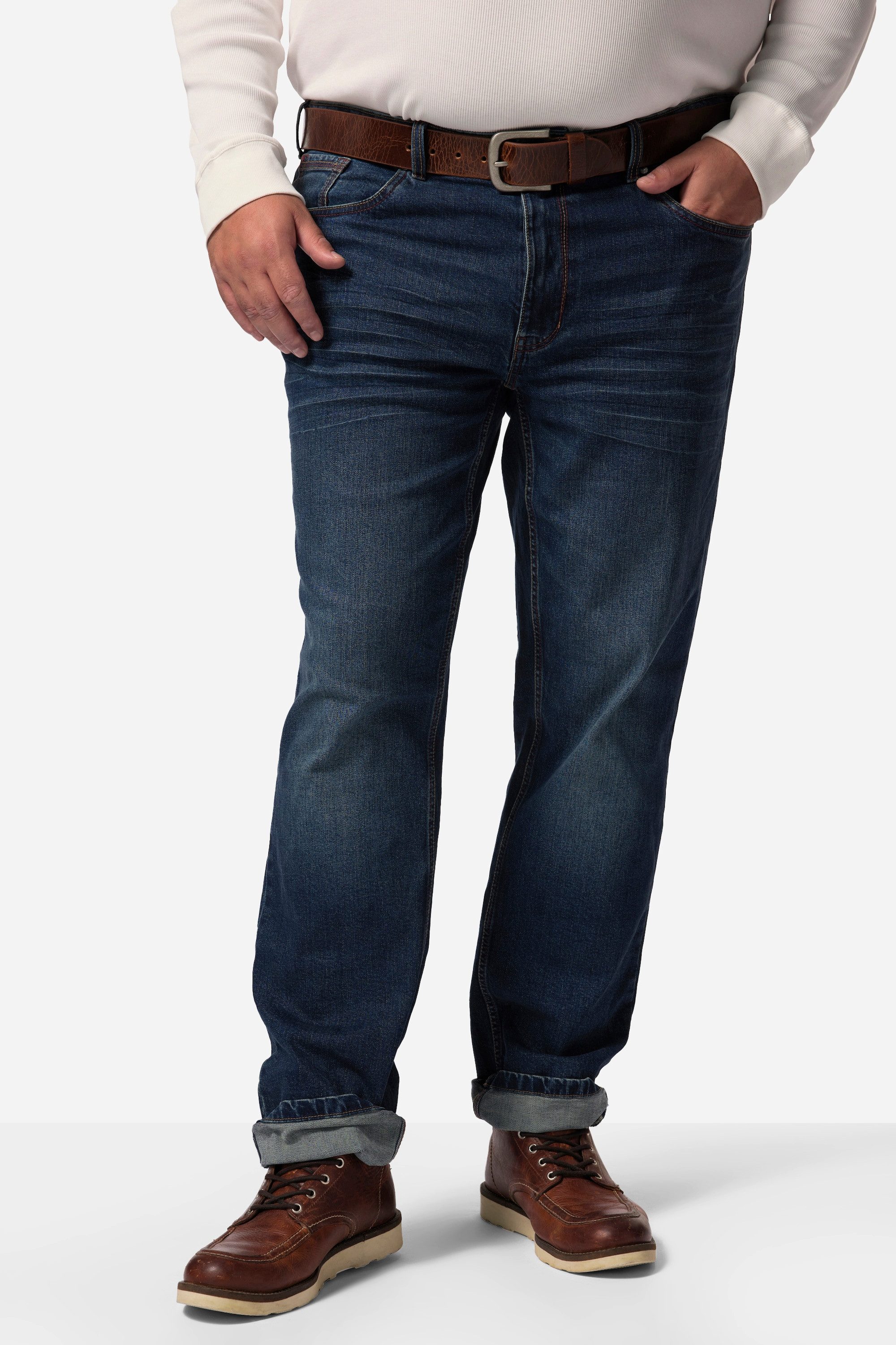 John F. Gee 5-Pocket-Jeans Jeans Bauchfit Denim Straight Fit 5-Pocket