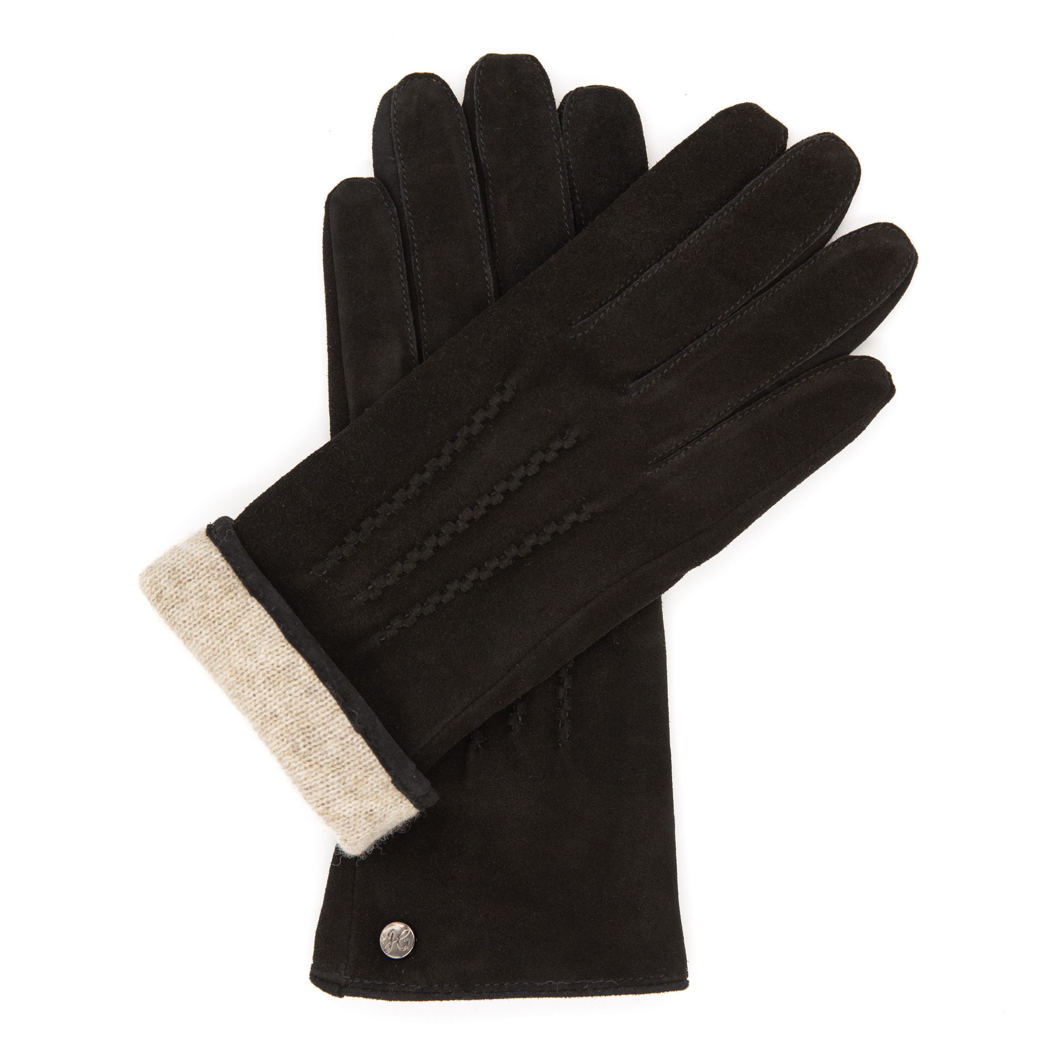 Hand Gewand by Weikert Lederhandschuhe LEYLA – Lamm-Velour-Lederhandschuhe günstig online kaufen