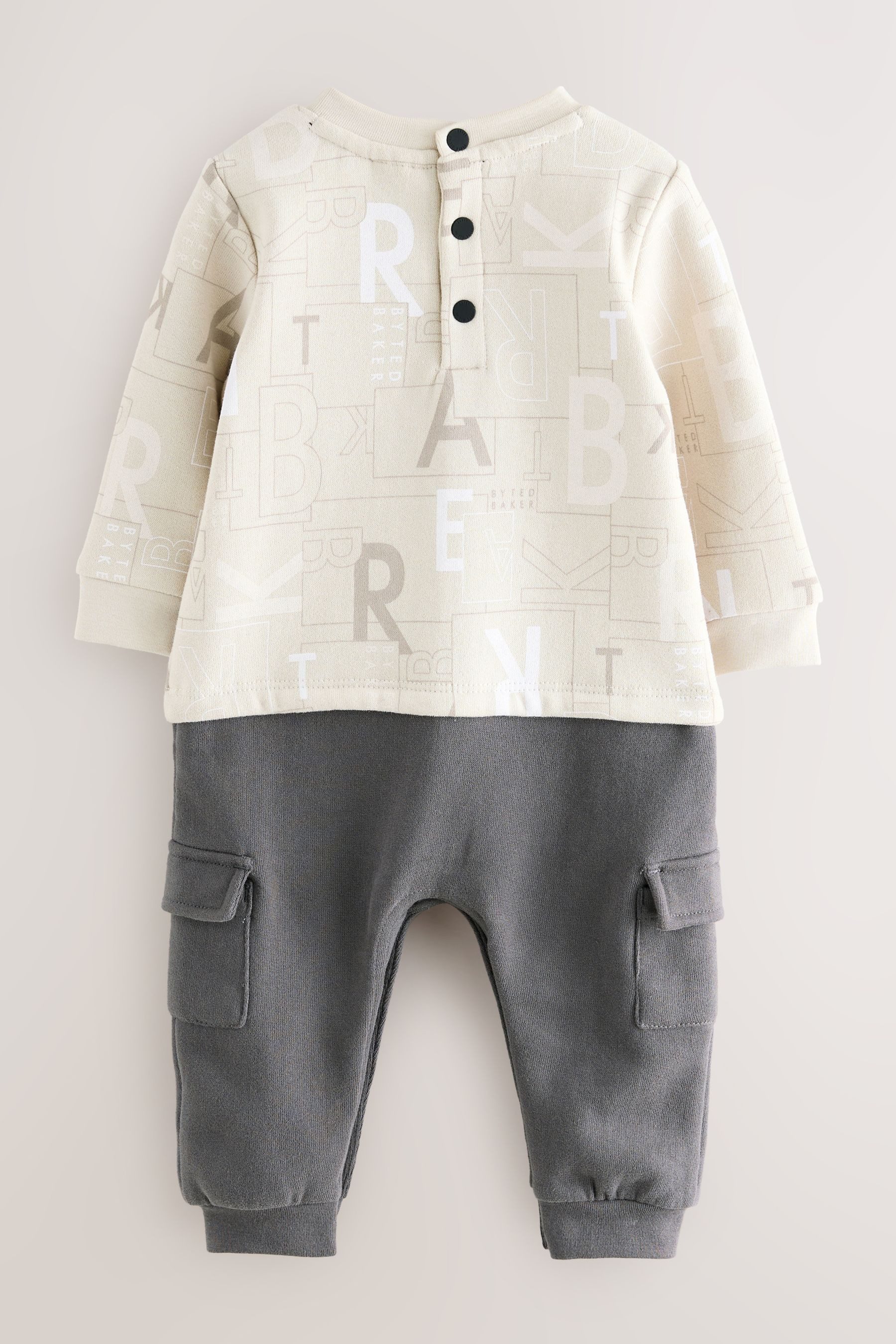 Baker by Ted Baker Strampler Baker by Ted Baker Strampler mit langen Ärmeln (1-tlg)