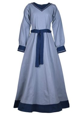 Battle Merchant Ritter-Kostüm Wikinger Kleid Jona Blaugrau/Blau Größe XL