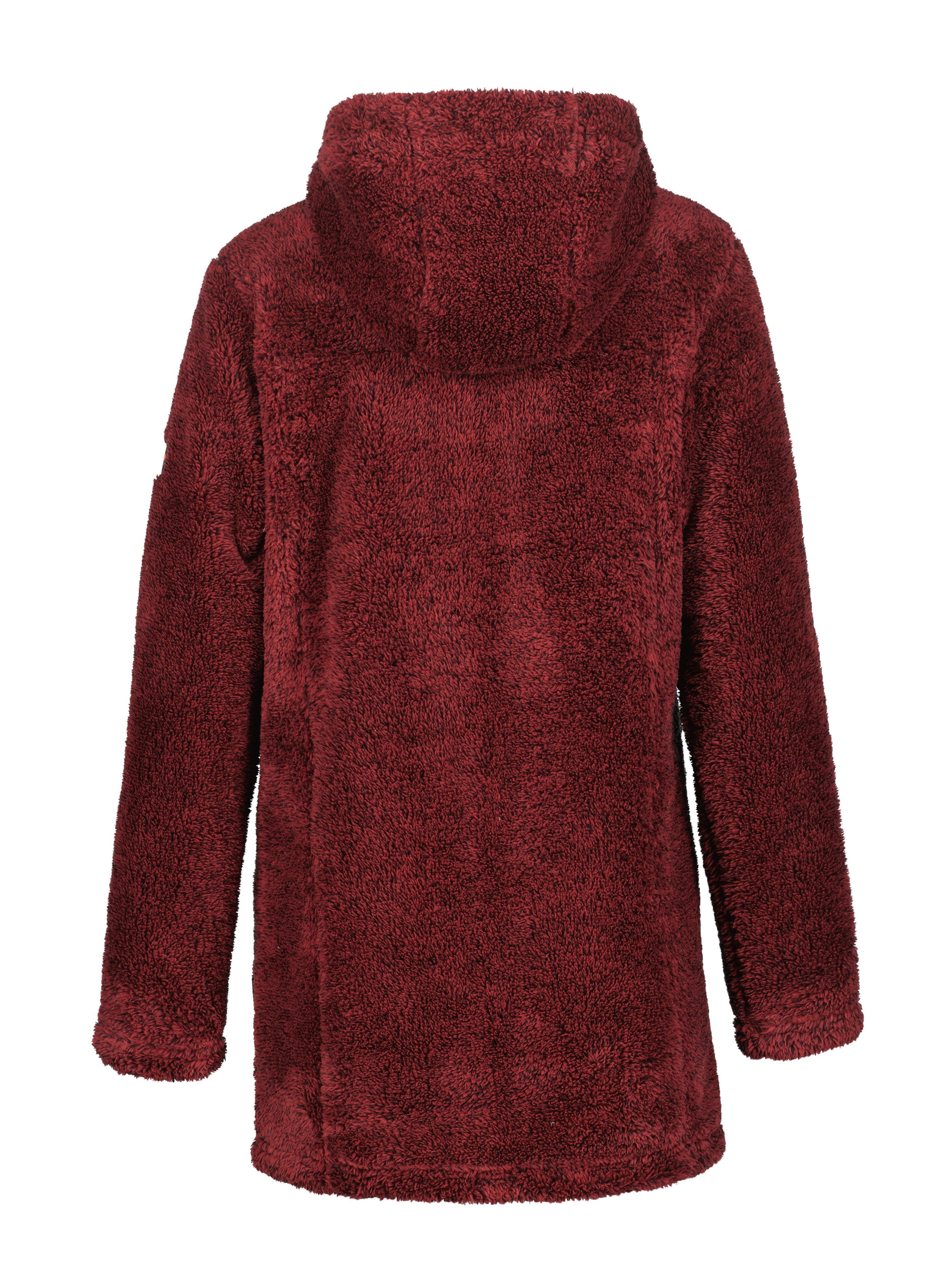 Icepeak Fleecejacke ICEPEAK CHELLES (1-St) mit verstellbarer Kapuze, schnell trocknendes Material