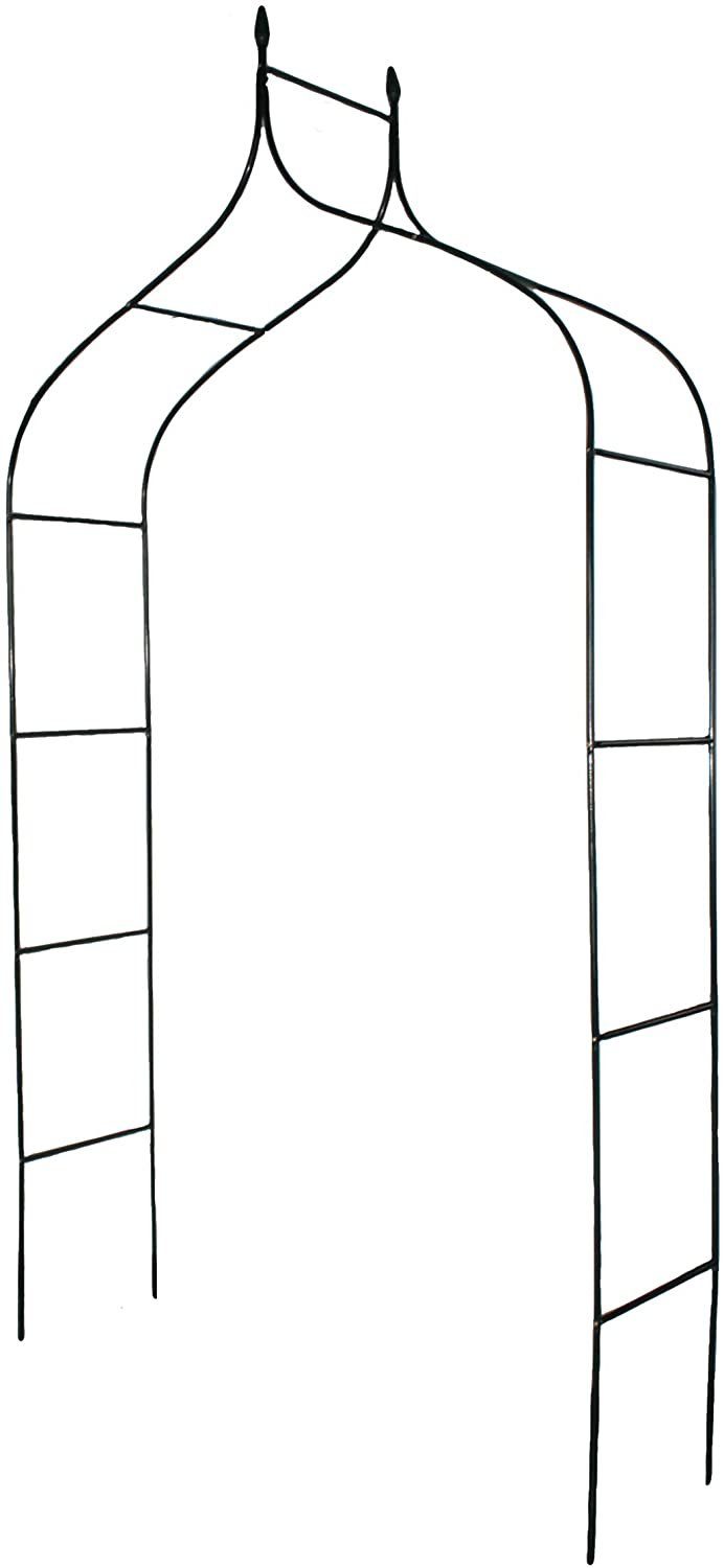 Defactoshop Rosenbogen Rosenbogen Rosensäule Gartenbogen Rankgitter Rankhilfe Spalier, verschiedene Merkmale