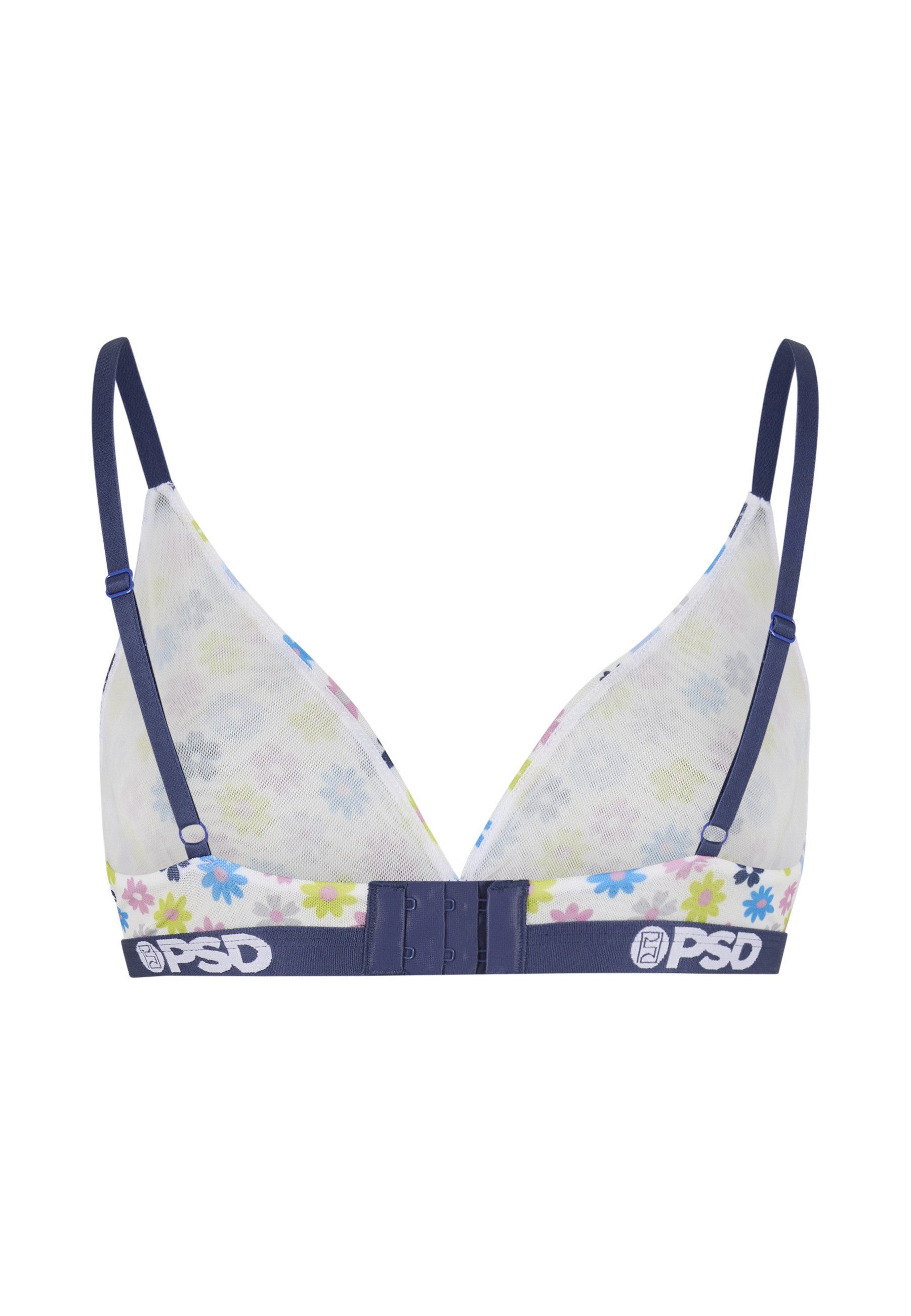 PSD Bralette PSD GARDEN DAZE MESH TRIANGLE BRA