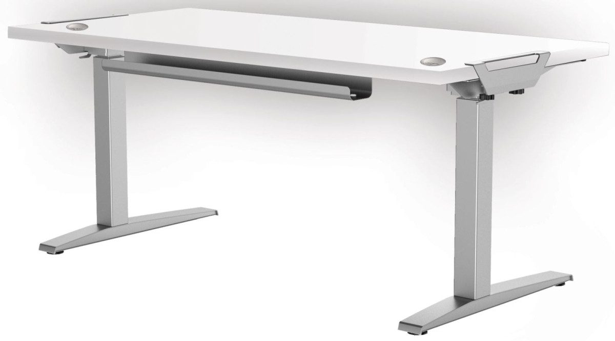 FELLOWES Schreibtisch Tischplatte Levado 160x80cm weiß