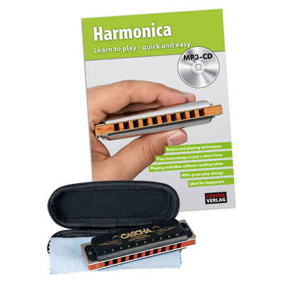 Cascha Mundharmonika, Blues Harp Profesional C-Major Set