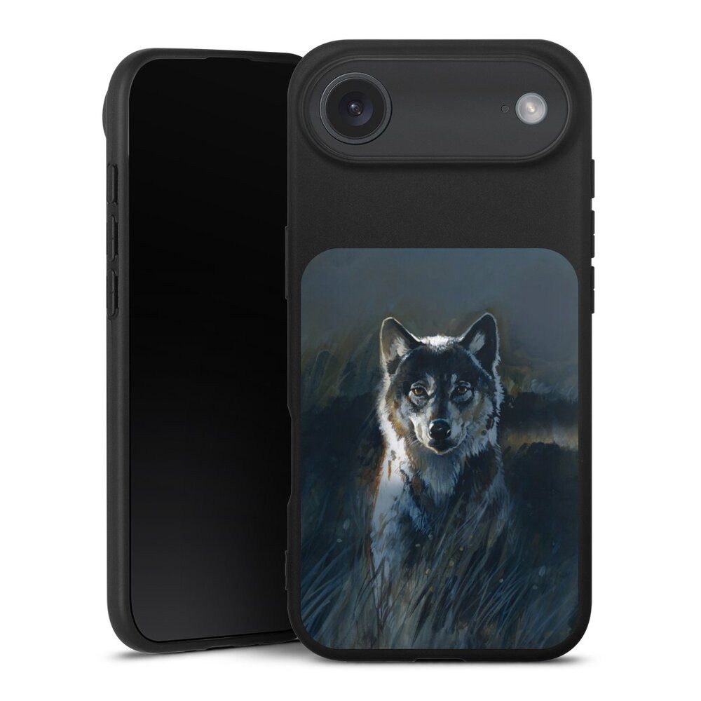 DeinDesign Handyhülle Wolf Natur Malerei Wolf 2, Apple iPhone Air Silikon Hülle Premium Case Handy Schutzhülle