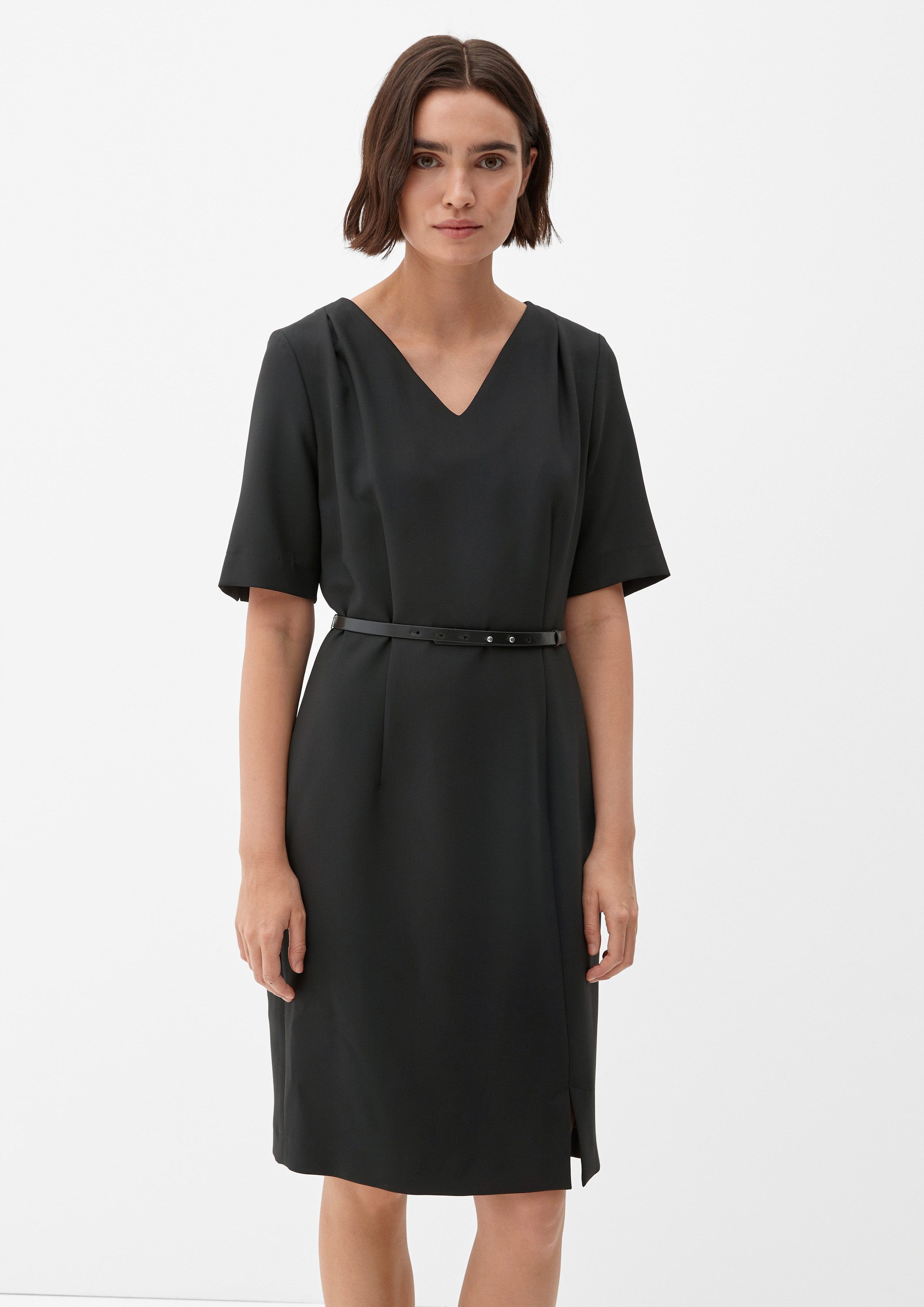 s.Oliver Minikleid Kleid Kleid aus Viskosemix